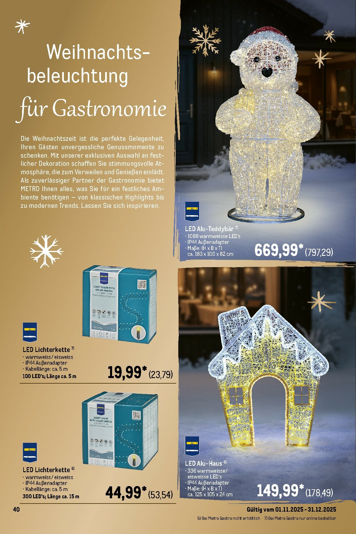 metro - Metro - Saisonkatalog "Festliche Momente"-Prospekt gültig vom 01.11. bis 31.12. - page: 48