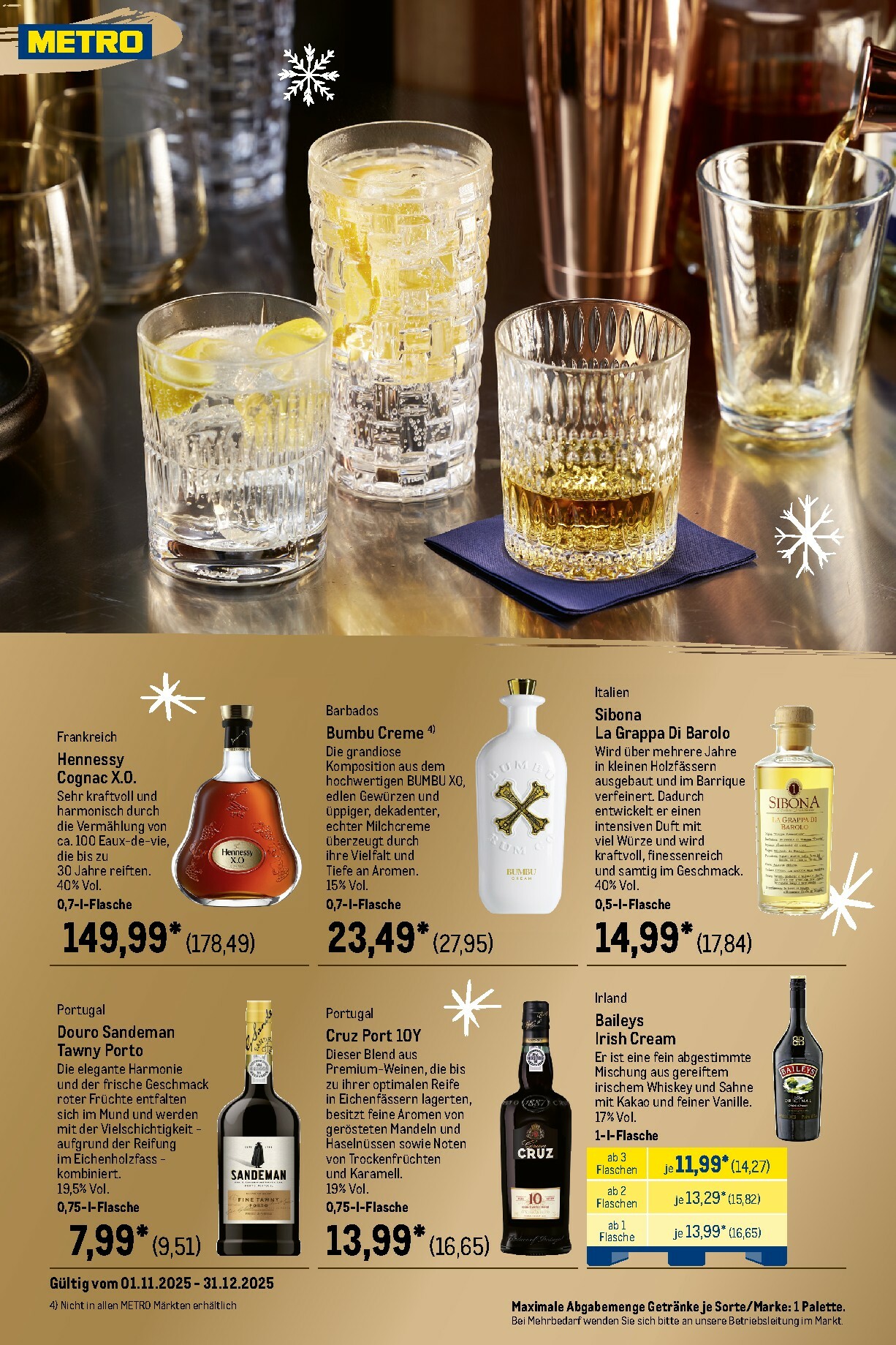 metro - Metro - Saisonkatalog "Festliche Momente"-Prospekt gültig vom 01.11. bis 31.12. - page: 46
