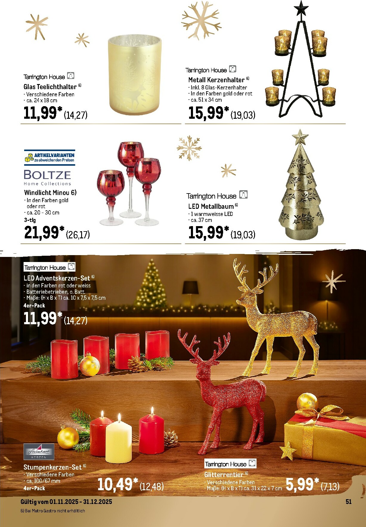 metro - Metro - Saisonkatalog "Festliche Momente"-Prospekt gültig vom 01.11. bis 31.12. - page: 59