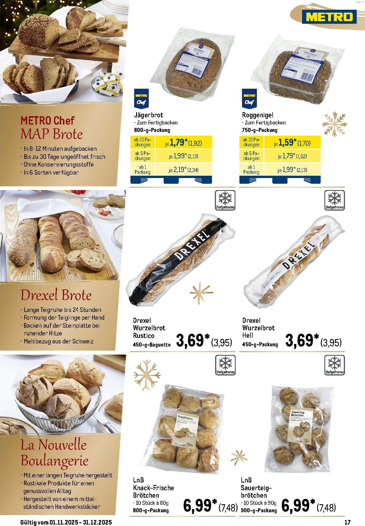 metro - Metro - Saisonkatalog "Festliche Momente"-Prospekt gültig vom 01.11. bis 31.12. - page: 17