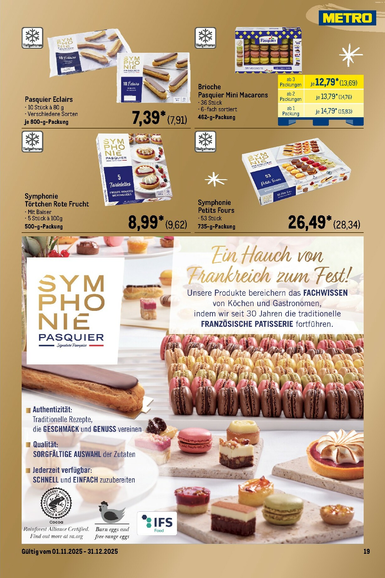 metro - Metro - Saisonkatalog "Festliche Momente"-Prospekt gültig vom 01.11. bis 31.12. - page: 19