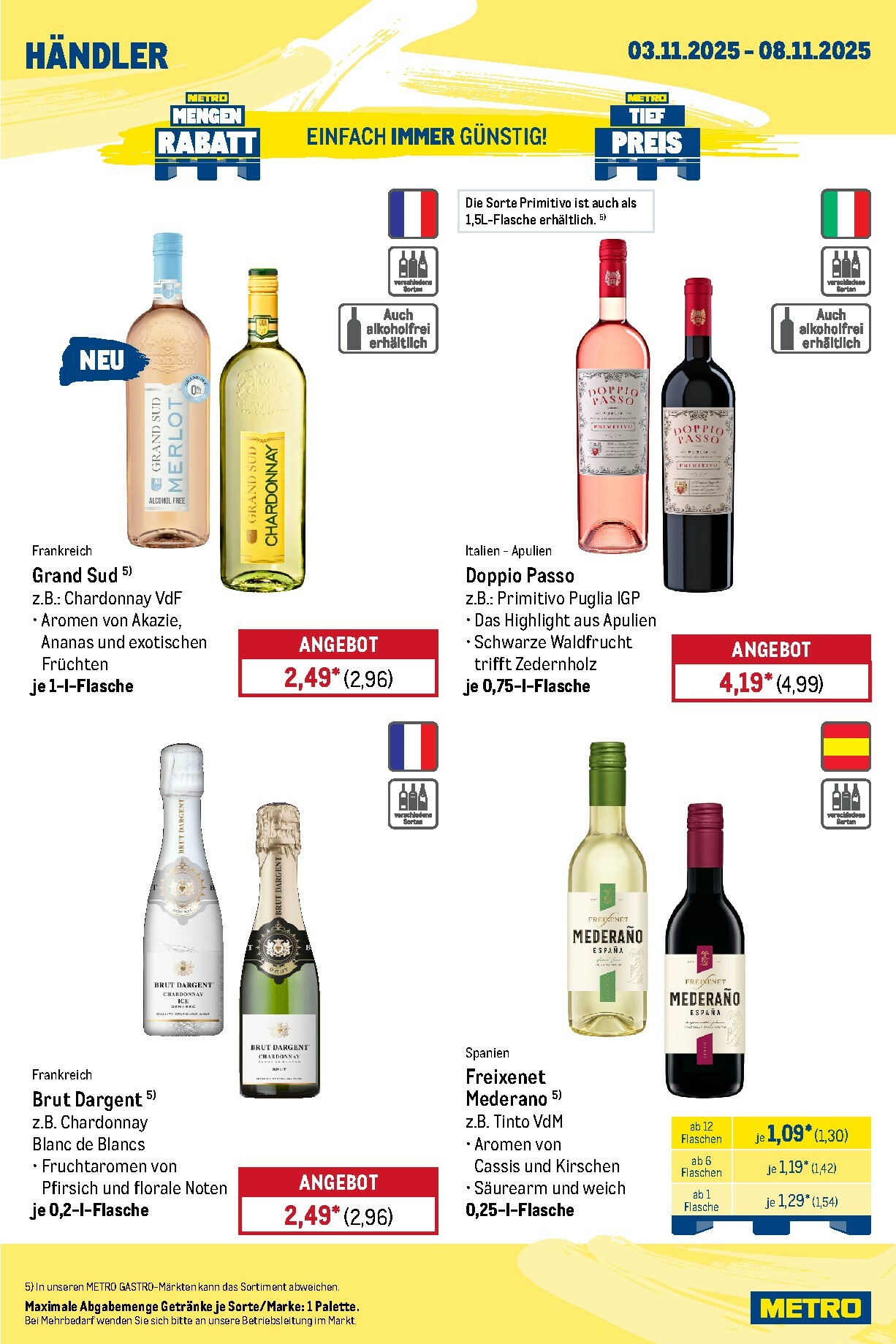 metro - Metro - Wochen-Angebote Händler-Prospekt gültig vom 03.11. bis 08.11. - page: 7