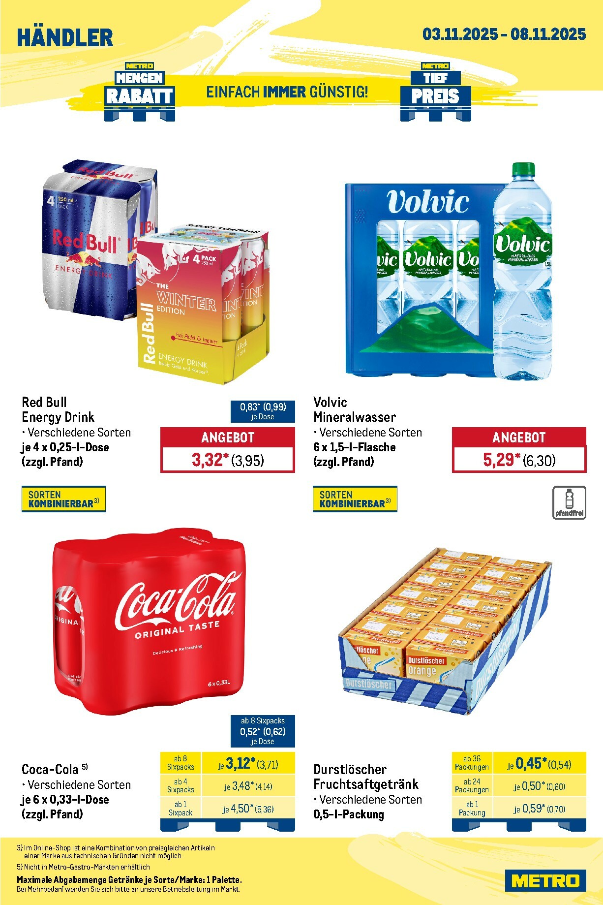 metro - Metro - Wochen-Angebote Händler-Prospekt gültig vom 03.11. bis 08.11. - page: 3