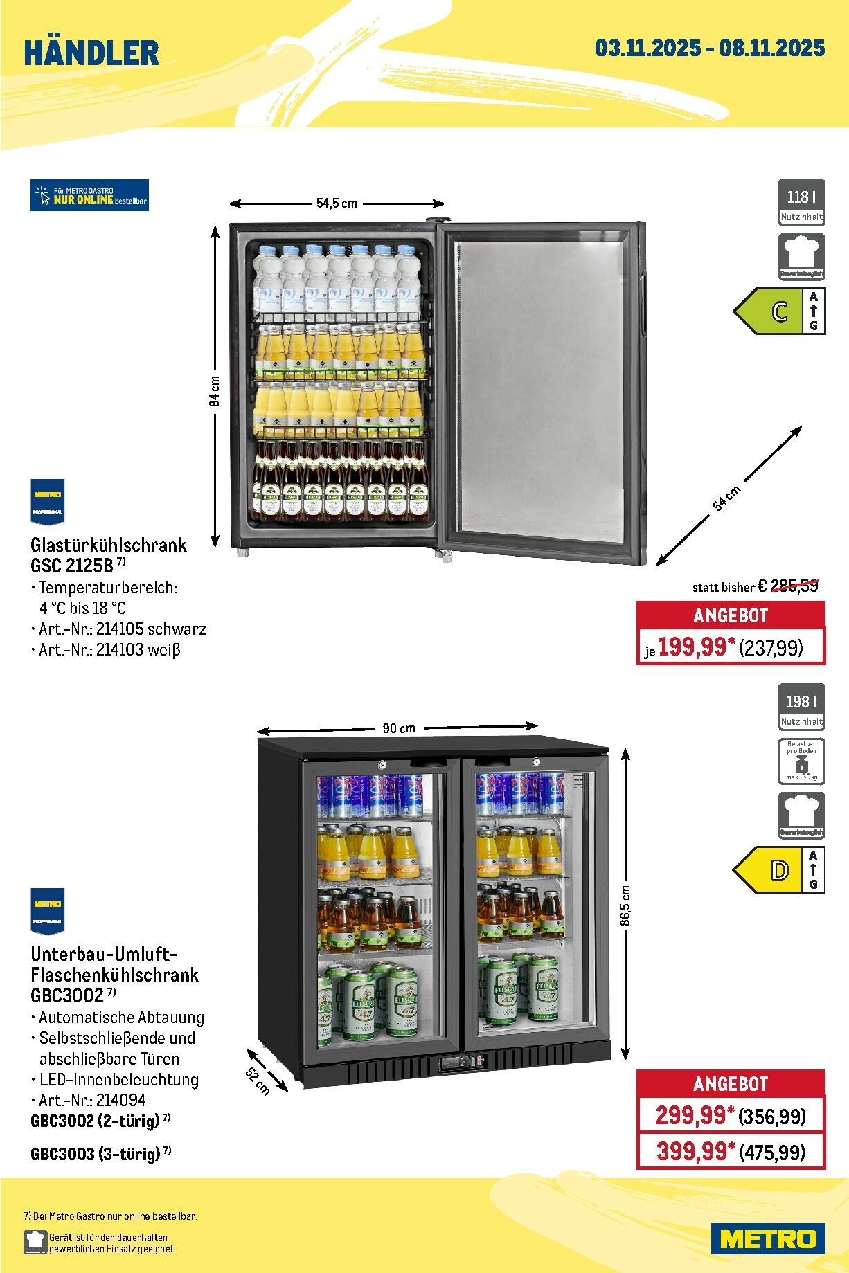 metro - Metro - Wochen-Angebote Händler-Prospekt gültig vom 03.11. bis 08.11. - page: 4