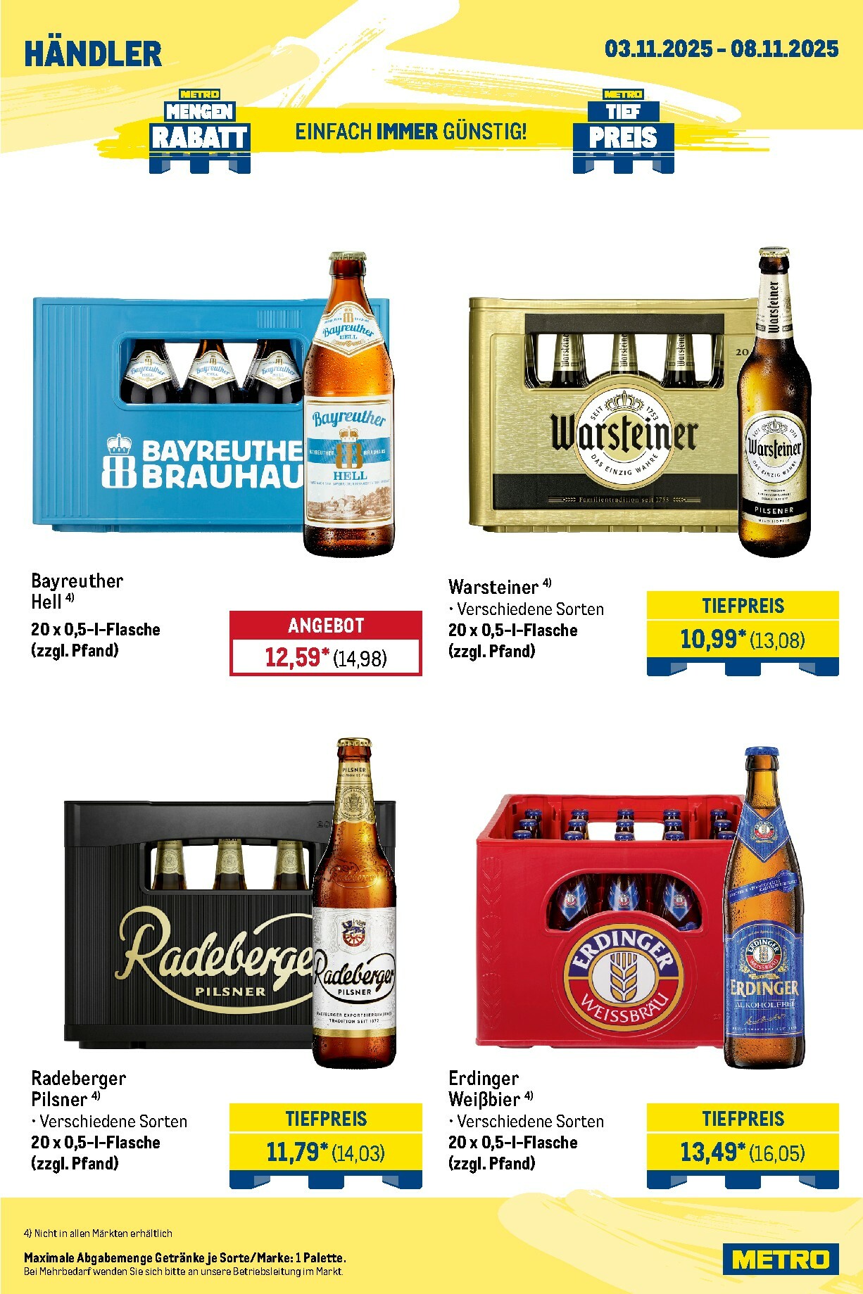 metro - Metro - Wochen-Angebote Händler-Prospekt gültig vom 03.11. bis 08.11. - page: 5