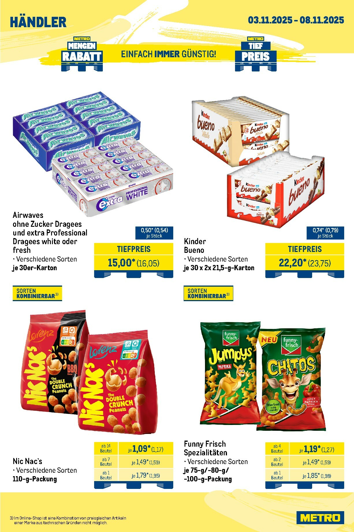 metro - Metro - Wochen-Angebote Händler-Prospekt gültig vom 03.11. bis 08.11. - page: 2