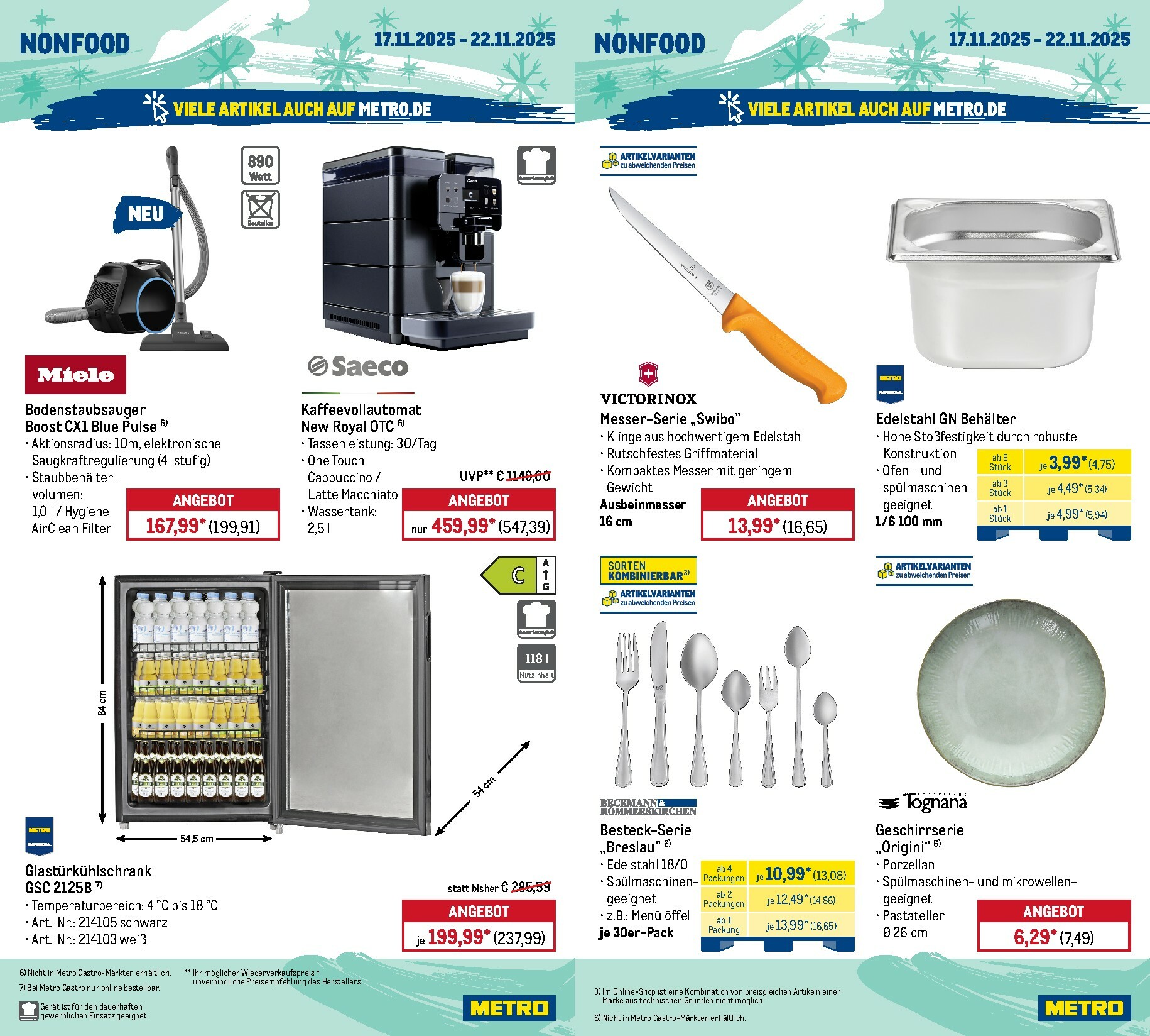 metro - Metro - Wochen-Angebote Gastro-Prospekt gültig vom 17.11. bis 22.11. - page: 10