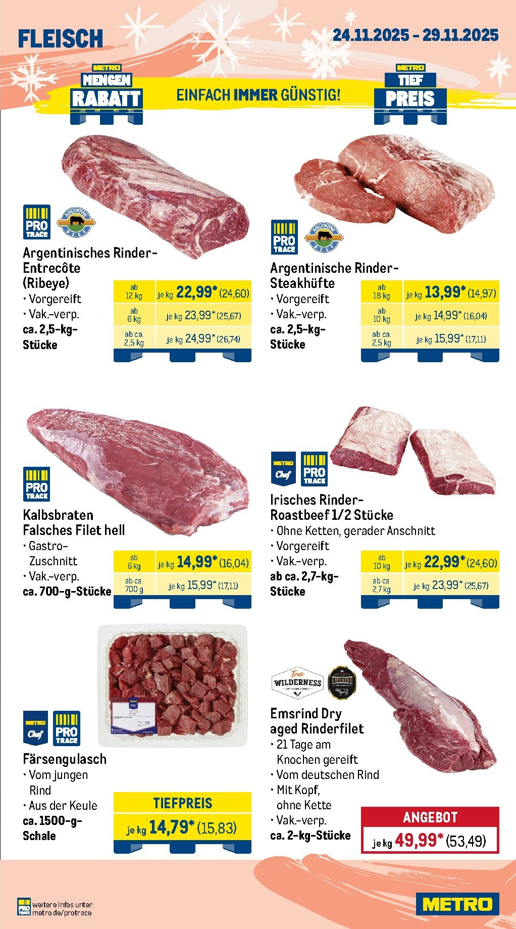 metro - Metro - Wochen-Angebote-Prospekt gültig vom 24.11. bis 29.11. - page: 3