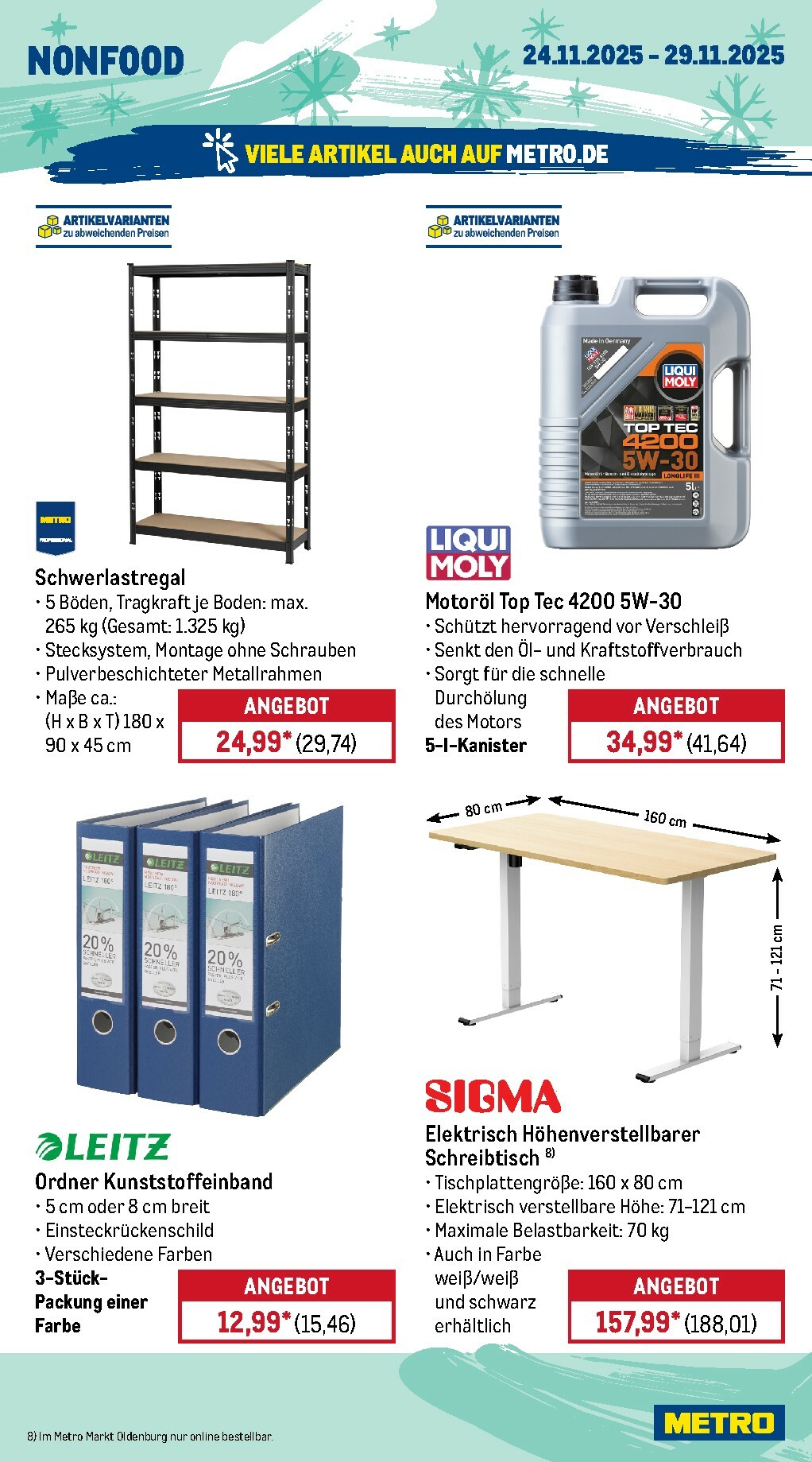 metro - Metro - Wochen-Angebote-Prospekt gültig vom 24.11. bis 29.11. - page: 27