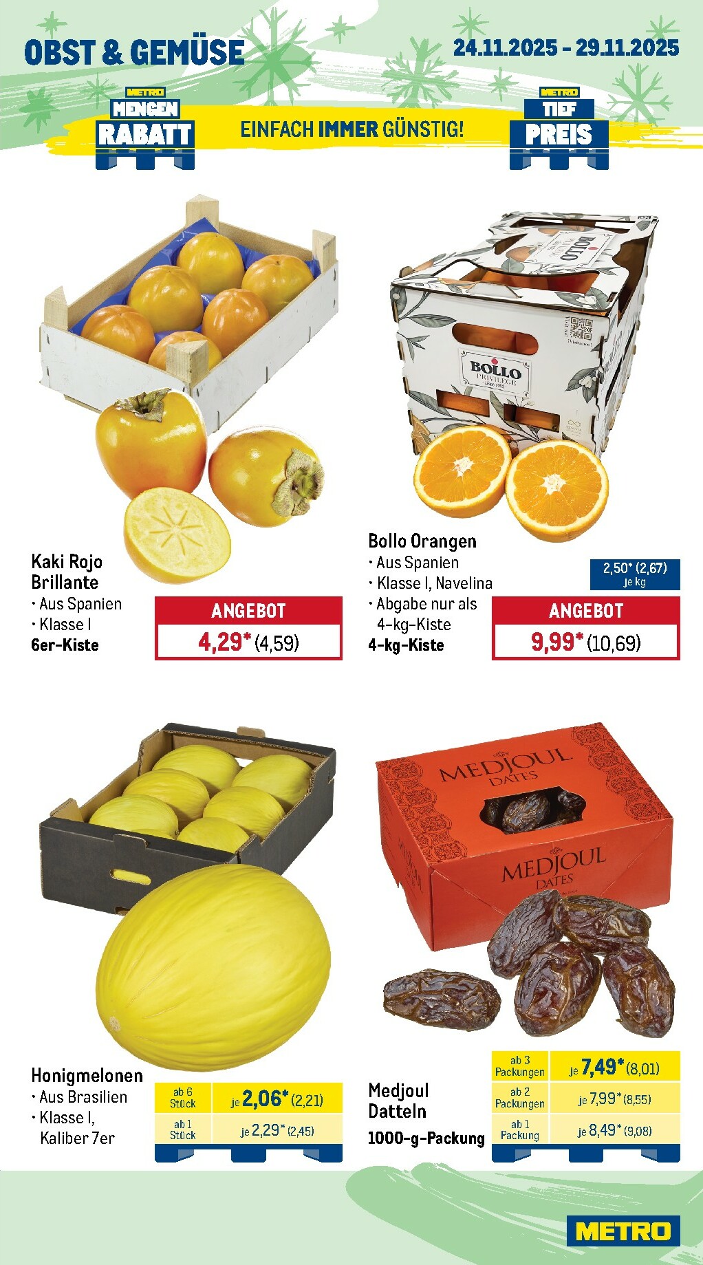 metro - Metro - Wochen-Angebote-Prospekt gültig vom 24.11. bis 29.11. - page: 9