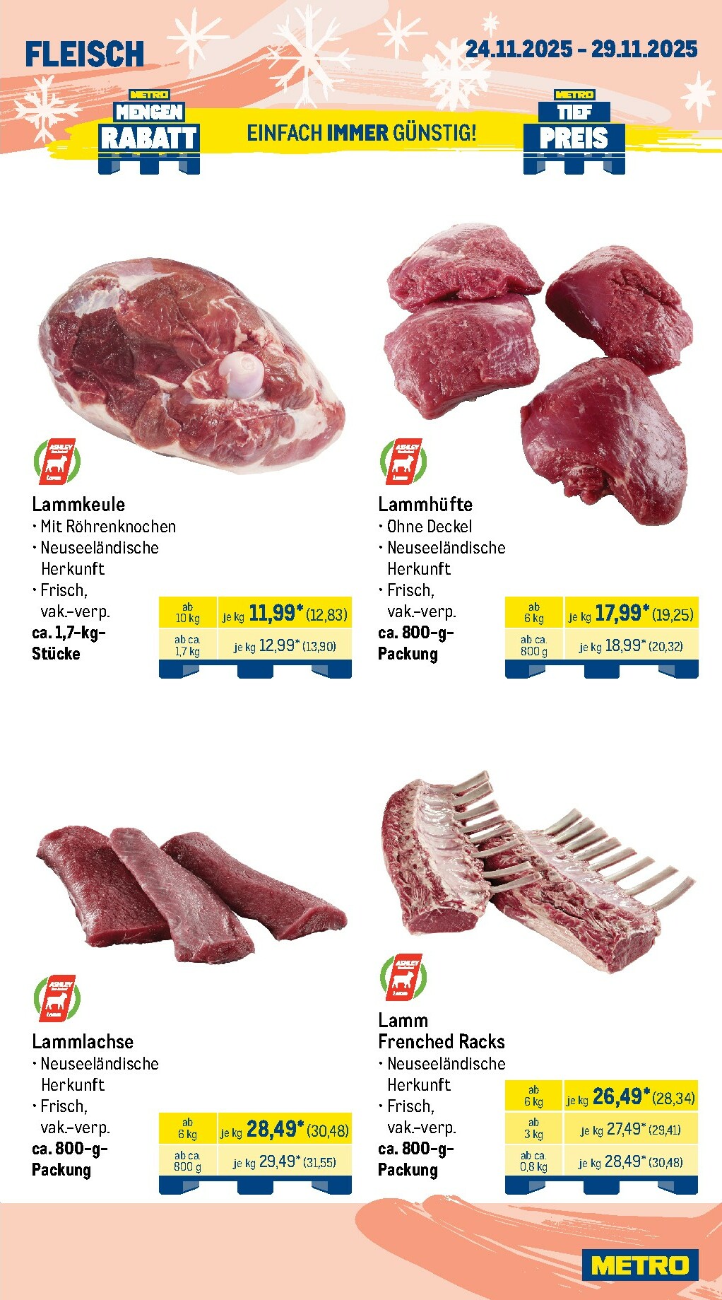 metro - Metro - Wochen-Angebote-Prospekt gültig vom 24.11. bis 29.11. - page: 5