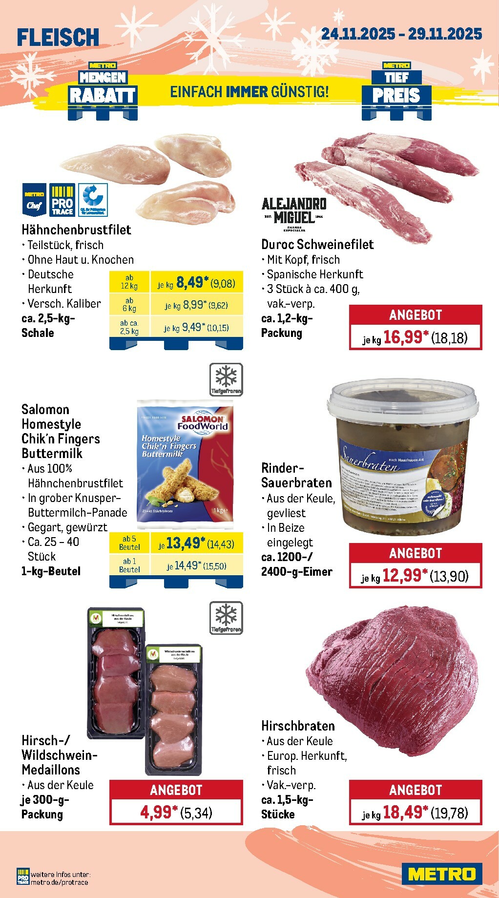 metro - Metro - Wochen-Angebote-Prospekt gültig vom 24.11. bis 29.11. - page: 4