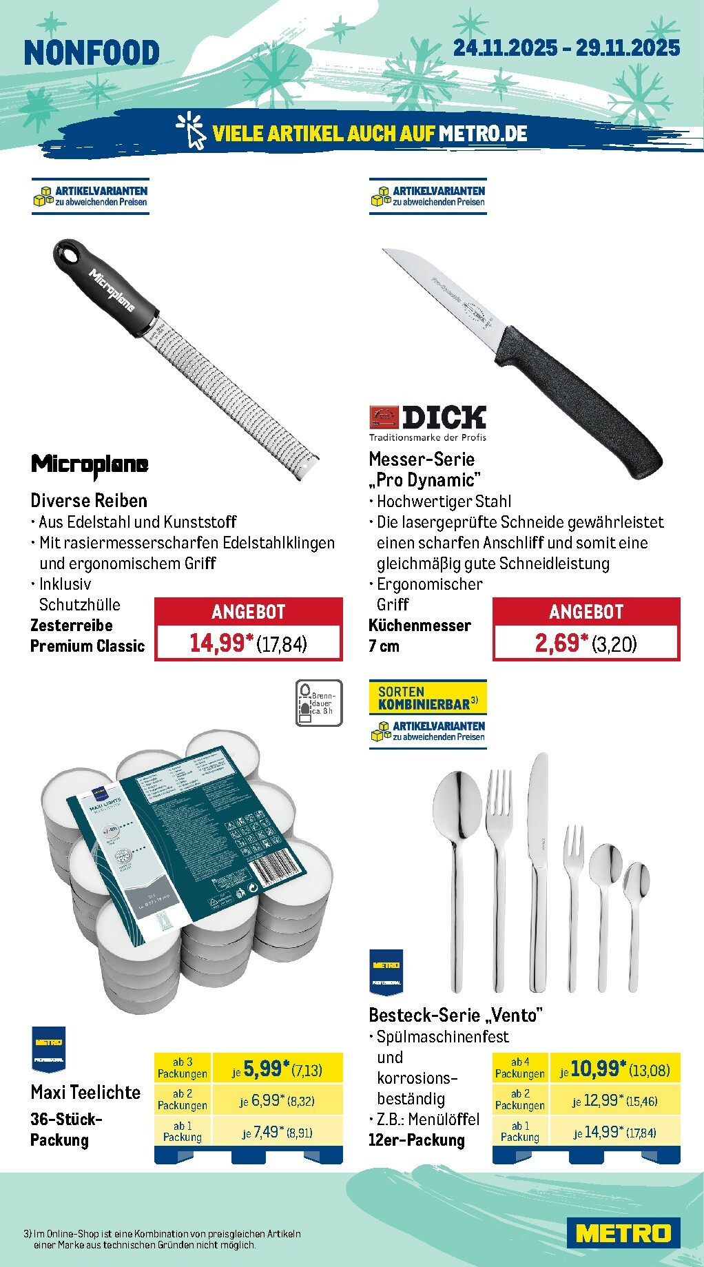metro - Metro - Wochen-Angebote-Prospekt gültig vom 24.11. bis 29.11. - page: 25