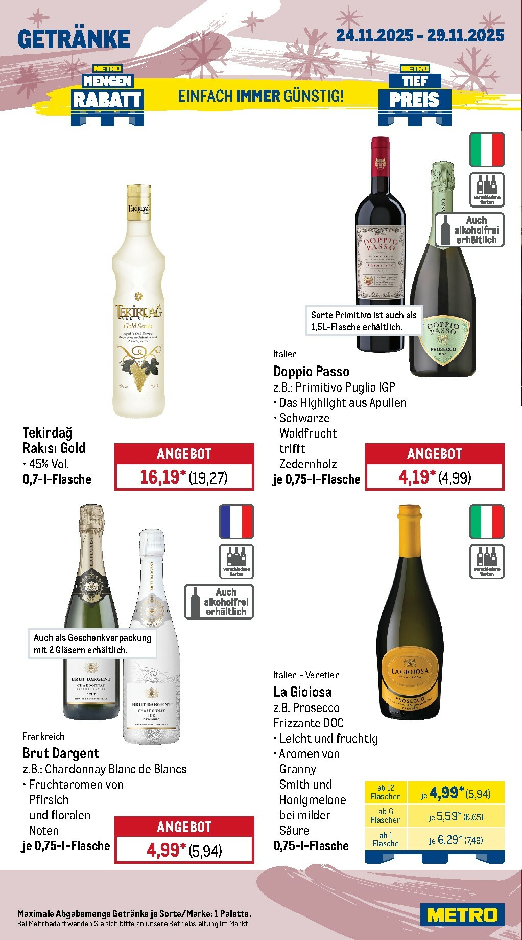 metro - Metro - Wochen-Angebote-Prospekt gültig vom 24.11. bis 29.11. - page: 17