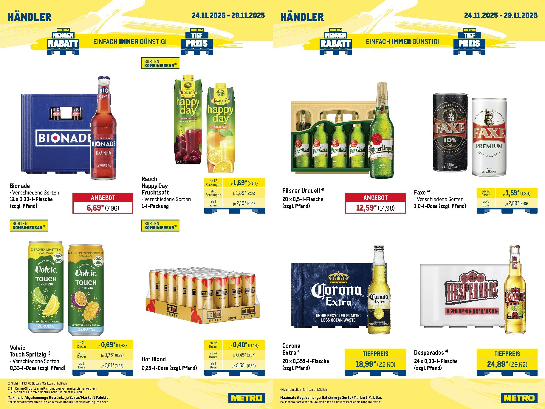 metro - Metro - Wochen-Angebote Händler-Prospekt gültig vom 24.11. bis 29.11. - page: 3