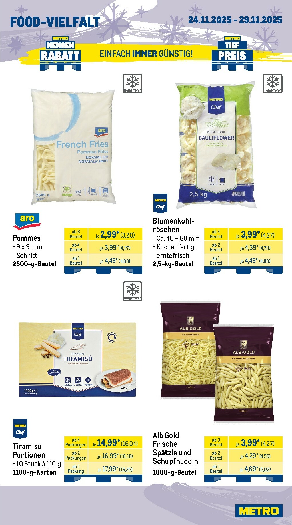 metro - Metro - Wochen-Angebote Gastro-Prospekt gültig vom 24.11. bis 29.11. - page: 14