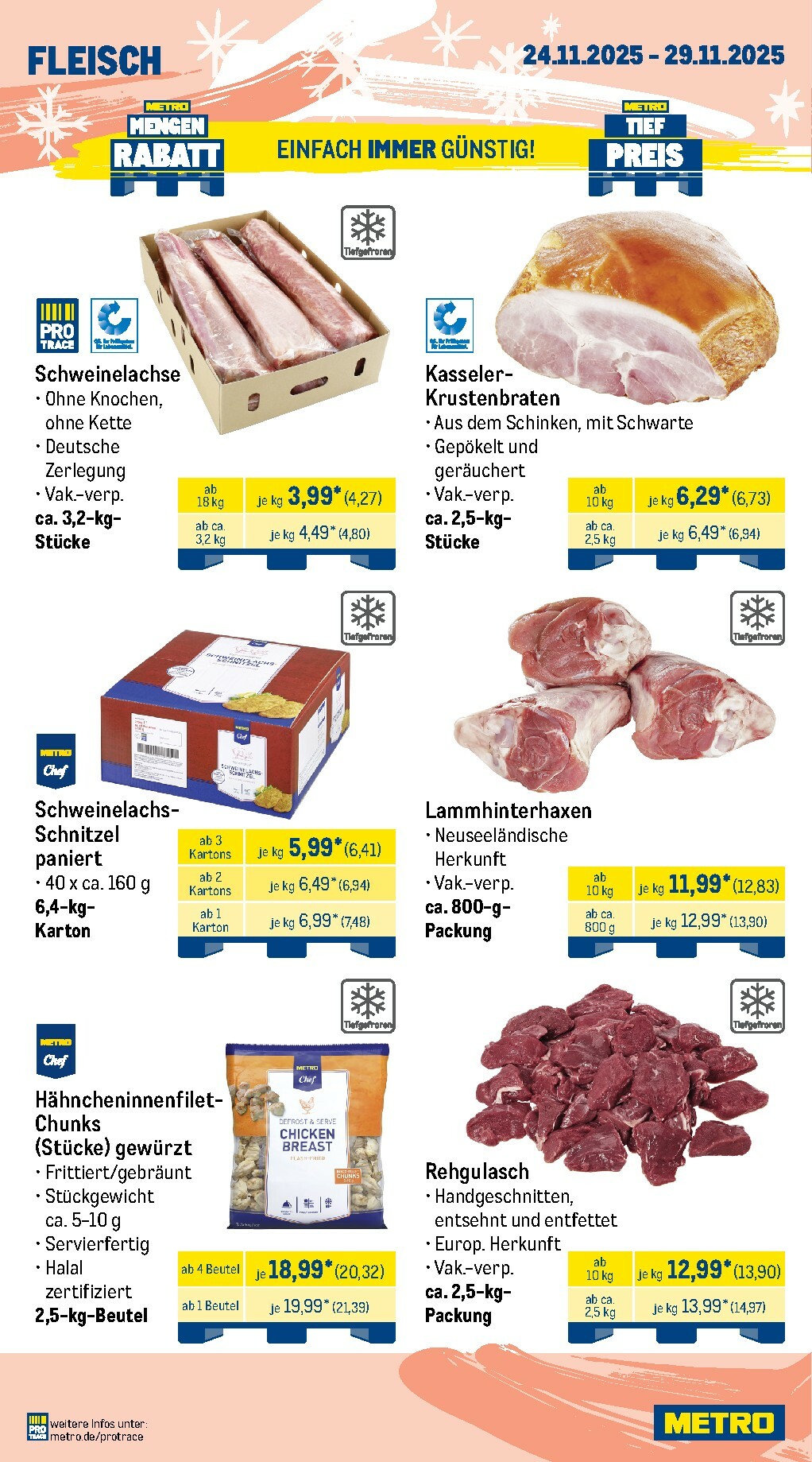 metro - Metro - Wochen-Angebote Gastro-Prospekt gültig vom 24.11. bis 29.11. - page: 4