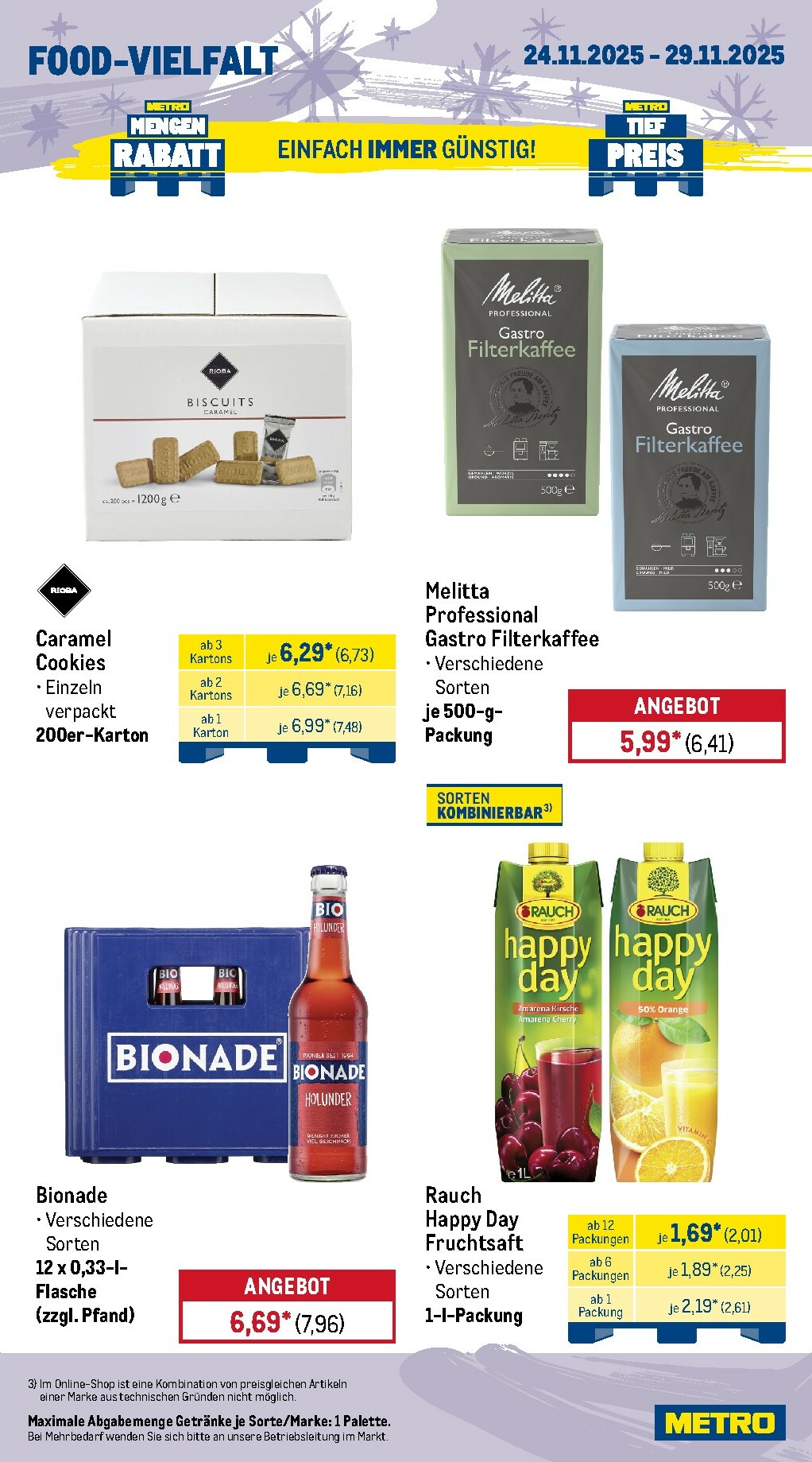 metro - Metro - Wochen-Angebote Gastro-Prospekt gültig vom 24.11. bis 29.11. - page: 16