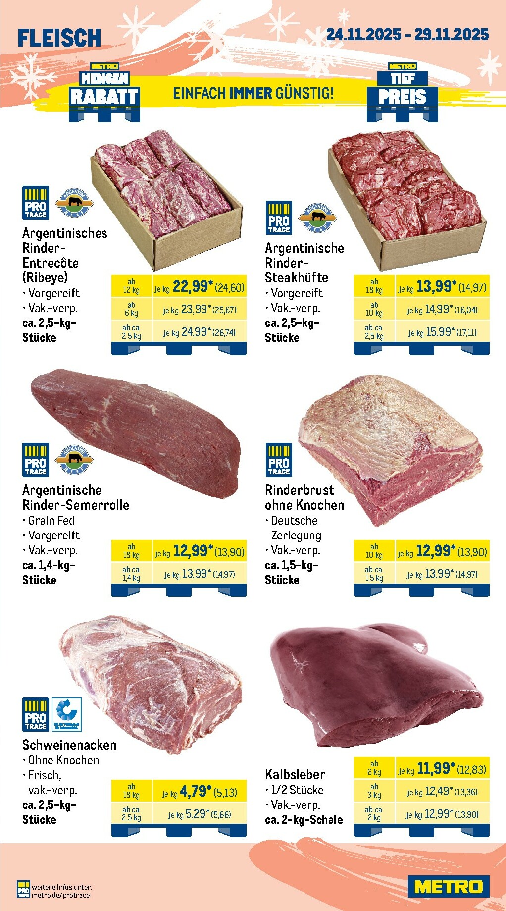 metro - Metro - Wochen-Angebote Gastro-Prospekt gültig vom 24.11. bis 29.11. - page: 3