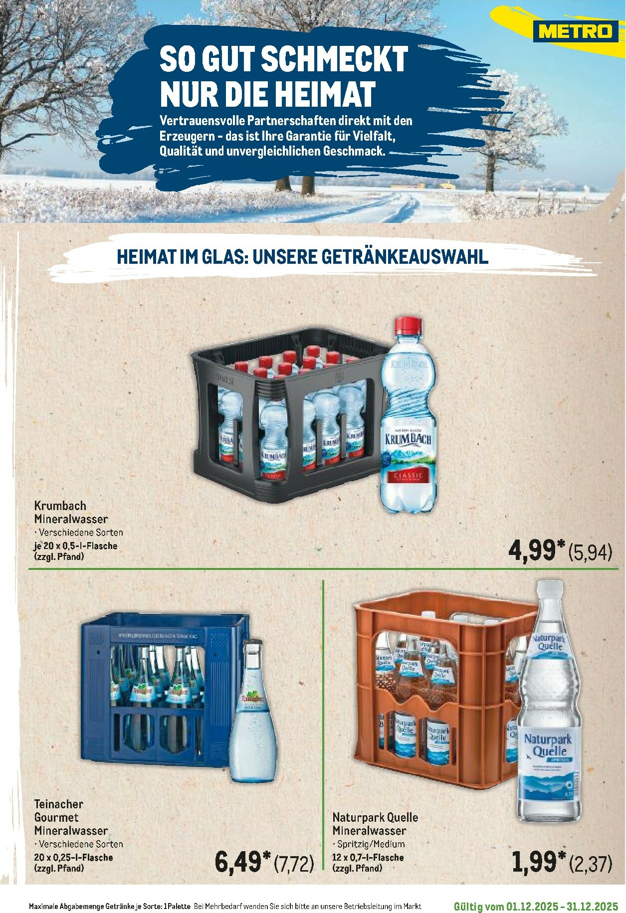 metro - Metro - Regionaler Flyer-Prospekt gültig vom 01.12. bis 31.12. - page: 69