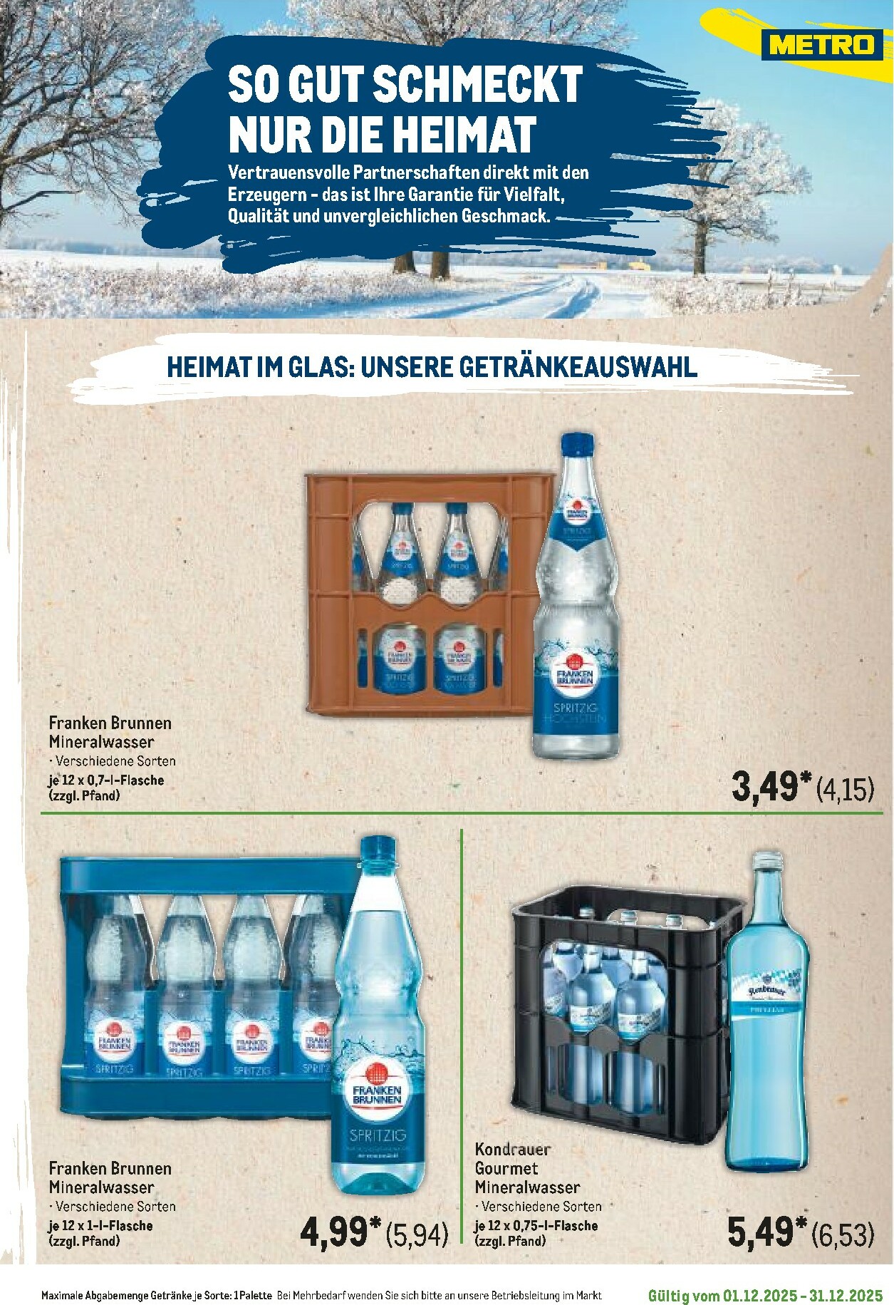 metro - Metro - Regionaler Flyer-Prospekt gültig vom 01.12. bis 31.12. - page: 107