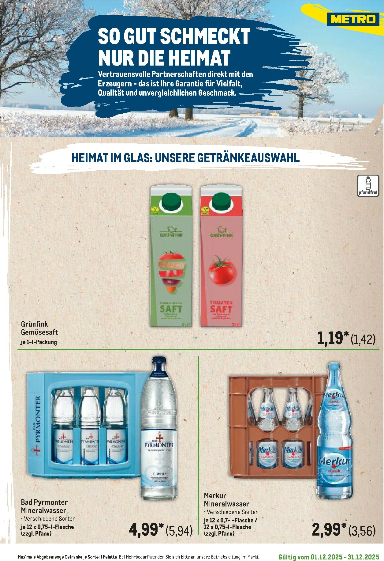 metro - Metro - Regionaler Flyer-Prospekt gültig vom 01.12. bis 31.12. - page: 11