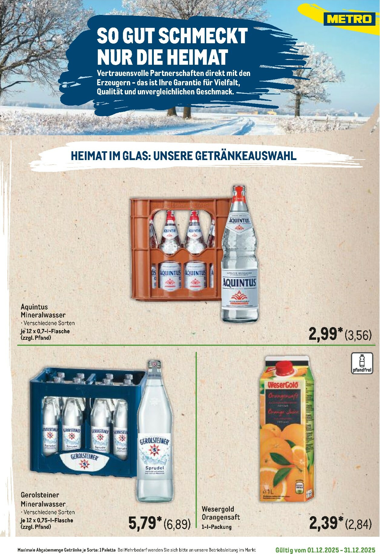 metro - Metro - Regionaler Flyer-Prospekt gültig vom 01.12. bis 31.12. - page: 49