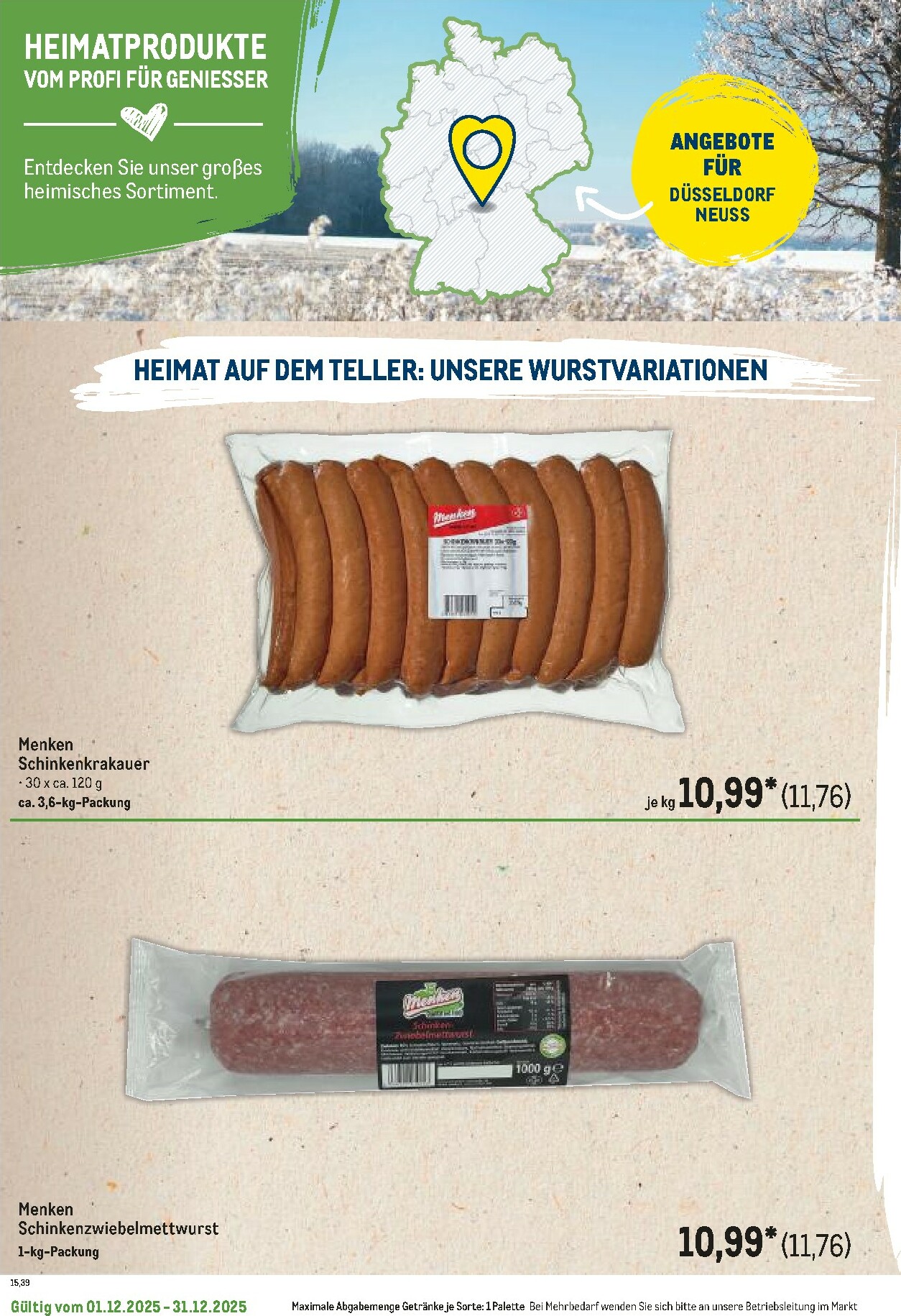 metro - Metro - Regionaler Flyer-Prospekt gültig vom 01.12. bis 31.12. - page: 70