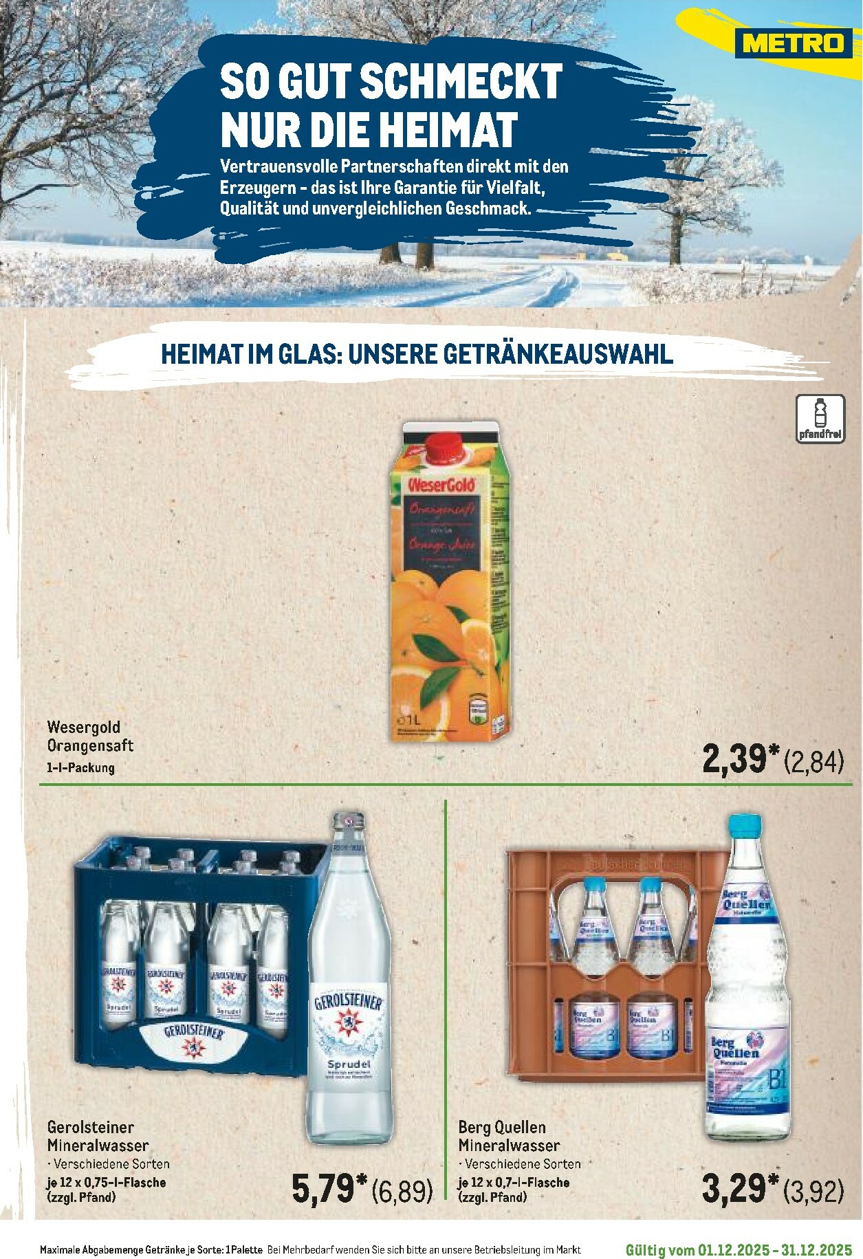 metro - Metro - Regionaler Flyer-Prospekt gültig vom 01.12. bis 31.12. - page: 65