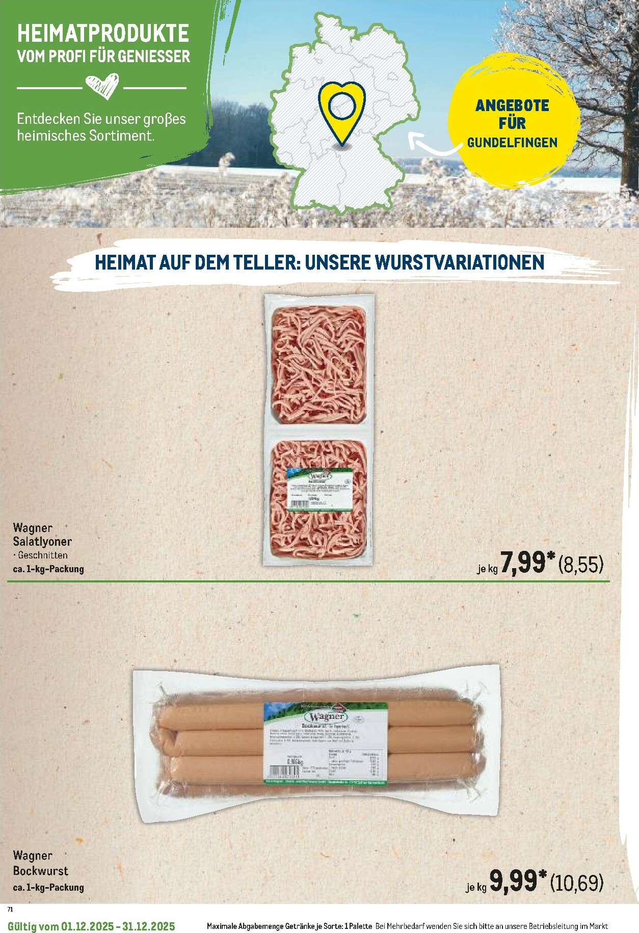 metro - Metro - Regionaler Flyer-Prospekt gültig vom 01.12. bis 31.12. - page: 114