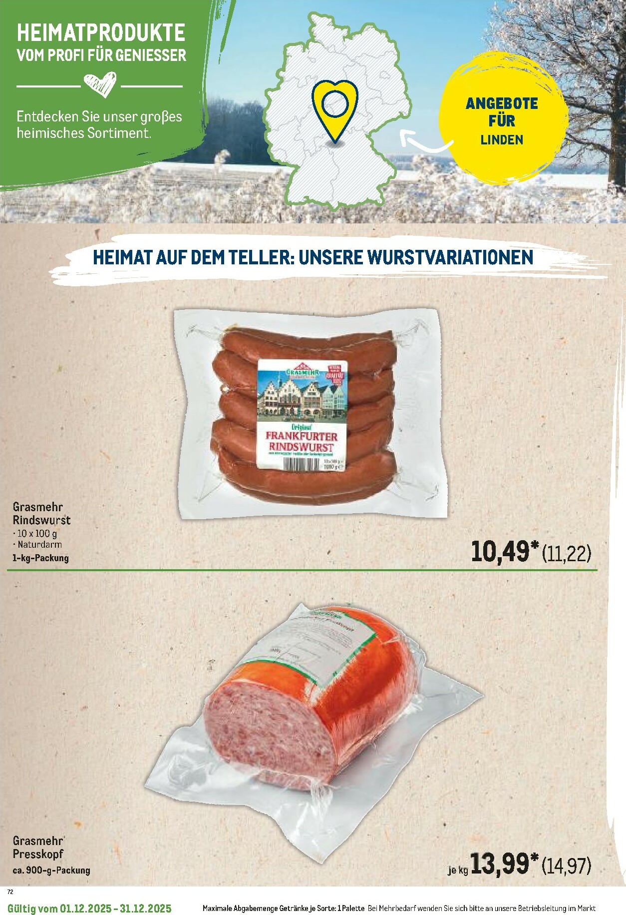 metro - Metro - Regionaler Flyer-Prospekt gültig vom 01.12. bis 31.12. - page: 54