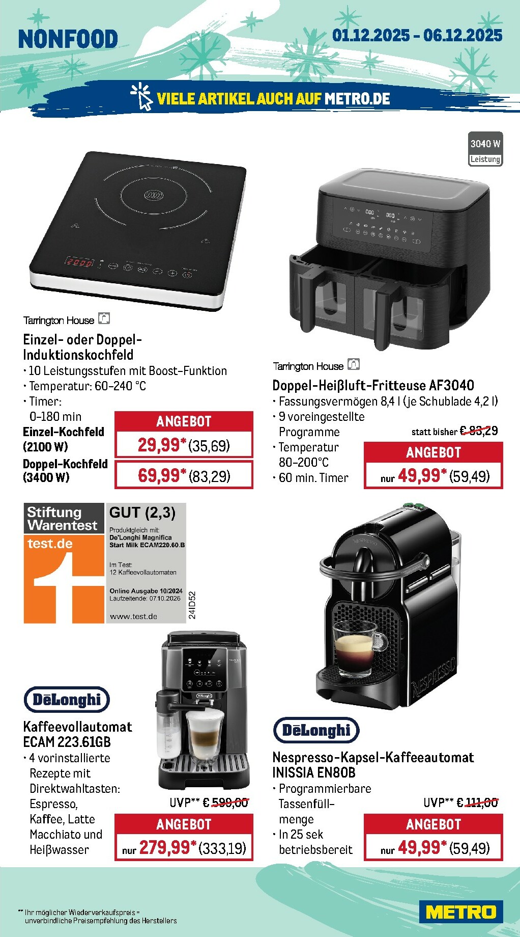 metro - Metro - Wochen-Angebote-Prospekt gültig vom 01.12. bis 06.12. - page: 21