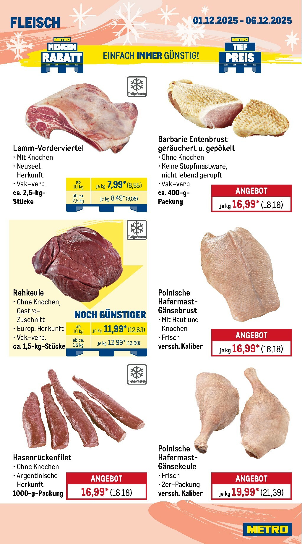 metro - Metro - Wochen-Angebote-Prospekt gültig vom 01.12. bis 06.12. - page: 4