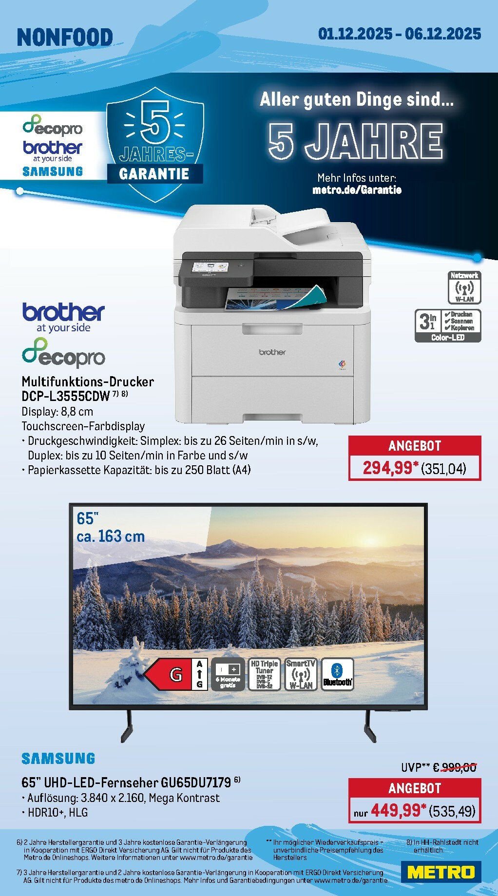 metro - Metro - Wochen-Angebote-Prospekt gültig vom 01.12. bis 06.12. - page: 25