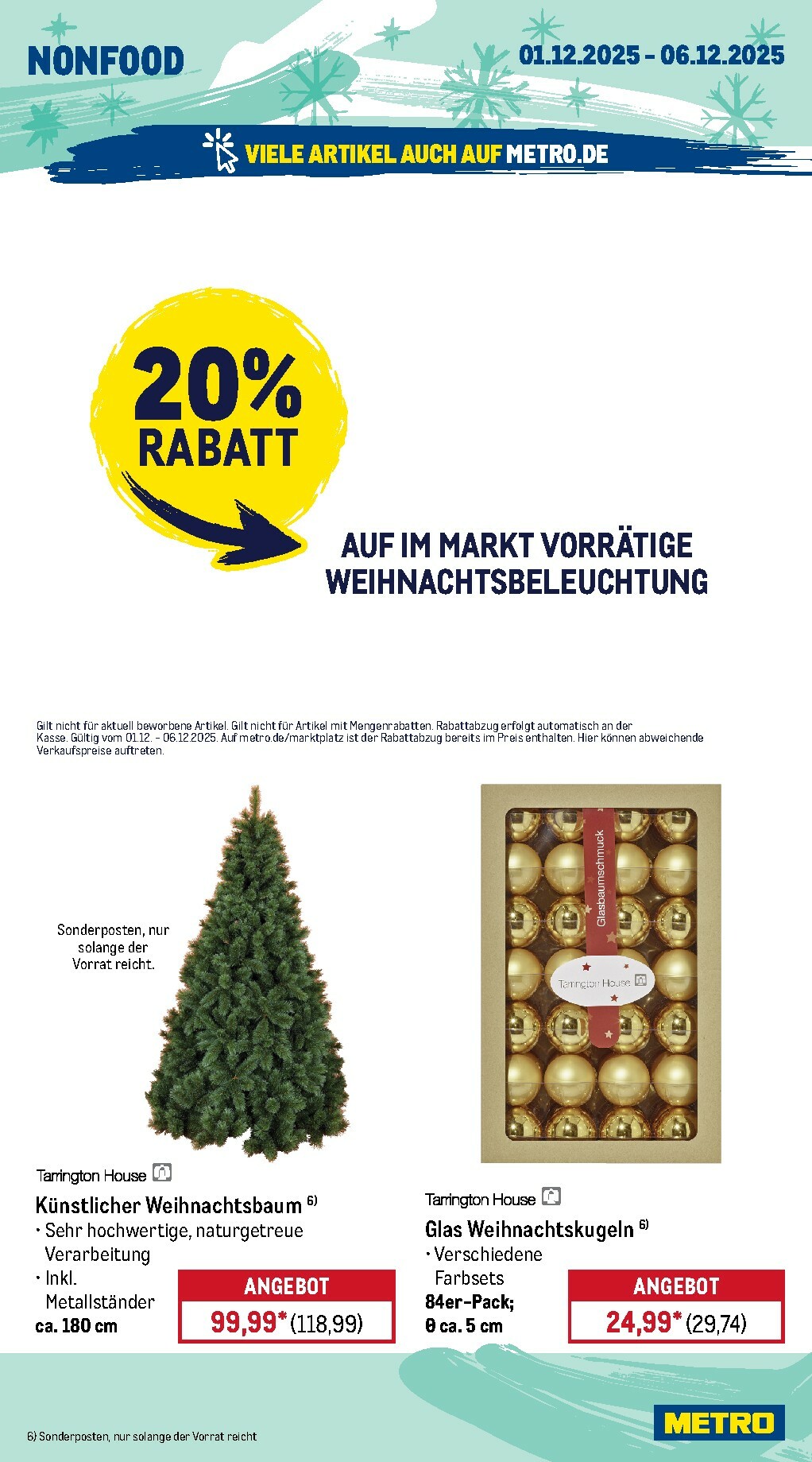 metro - Metro - Wochen-Angebote-Prospekt gültig vom 01.12. bis 06.12. - page: 24