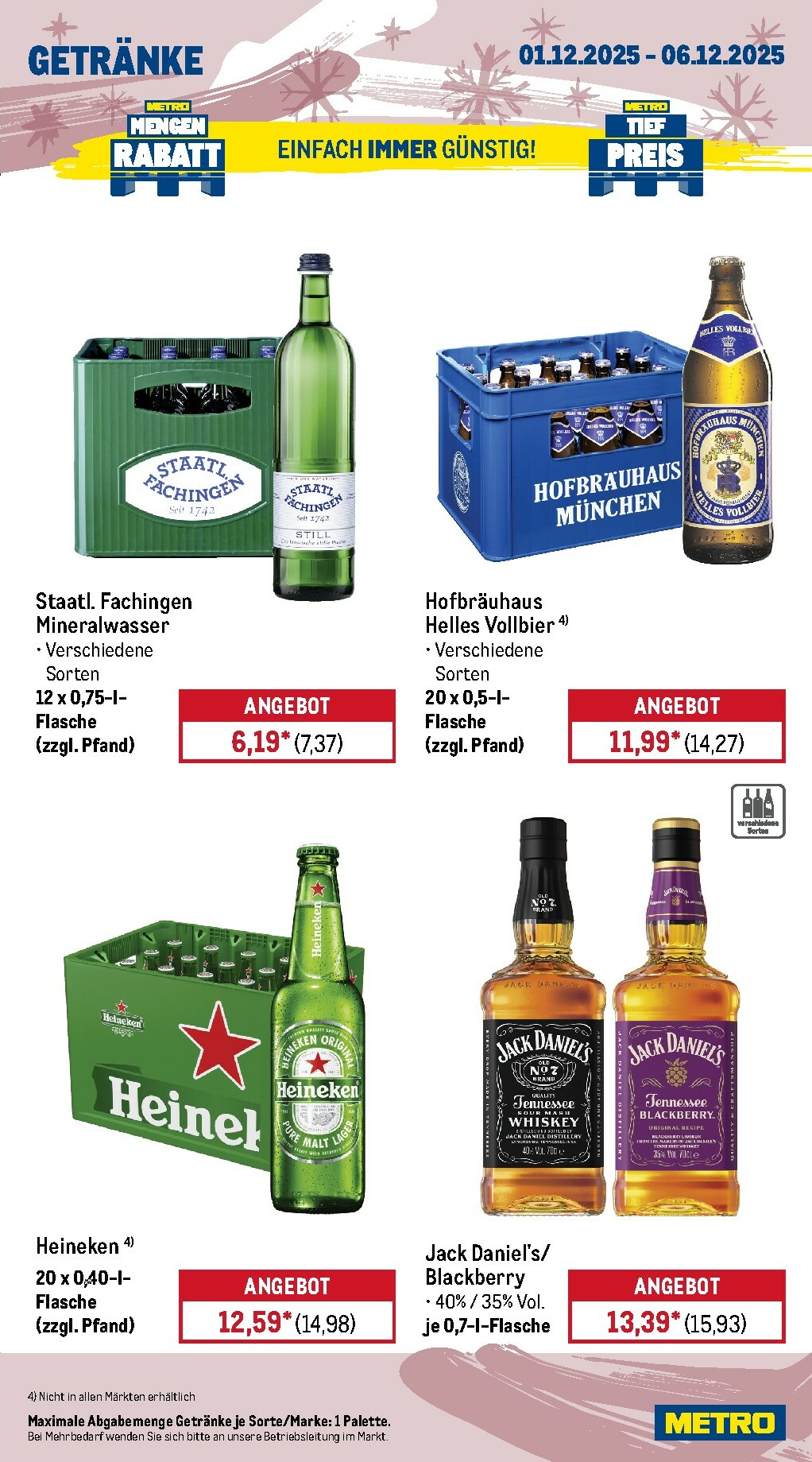 metro - Metro - Wochen-Angebote-Prospekt gültig vom 01.12. bis 06.12. - page: 15