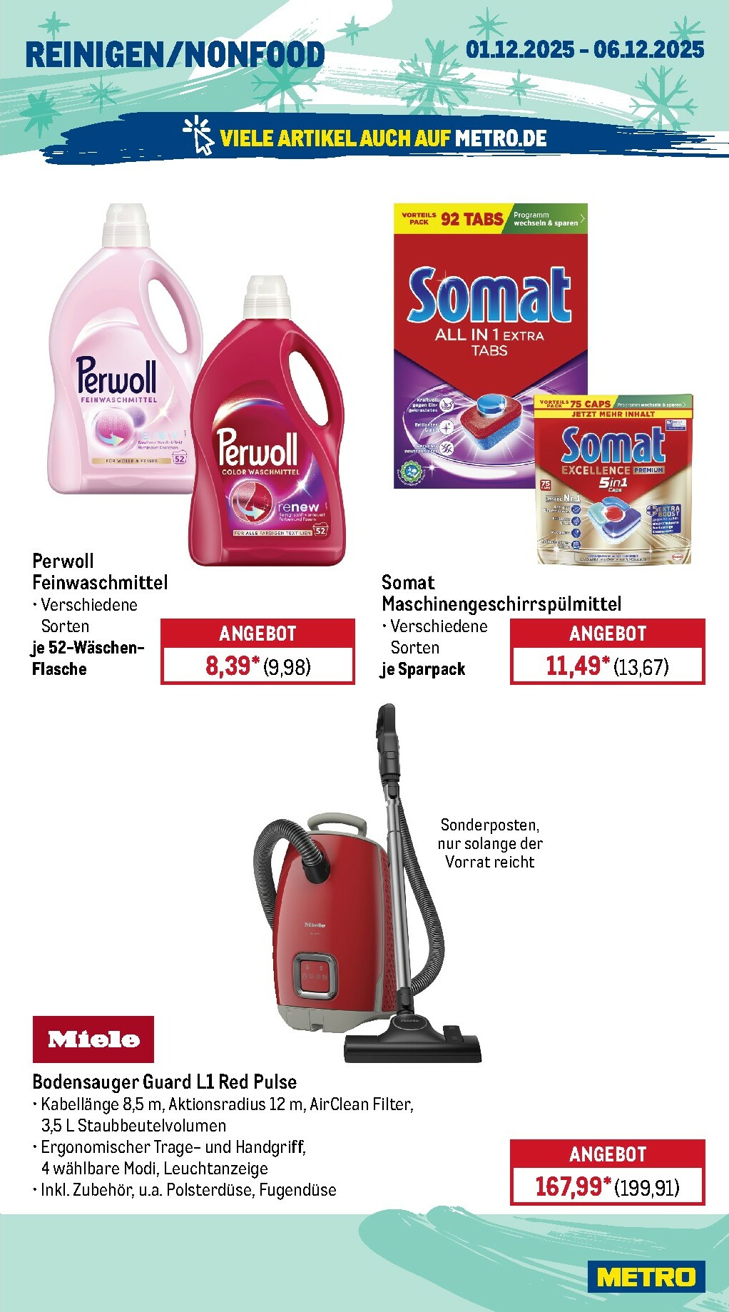 metro - Metro - Wochen-Angebote-Prospekt gültig vom 01.12. bis 06.12. - page: 17