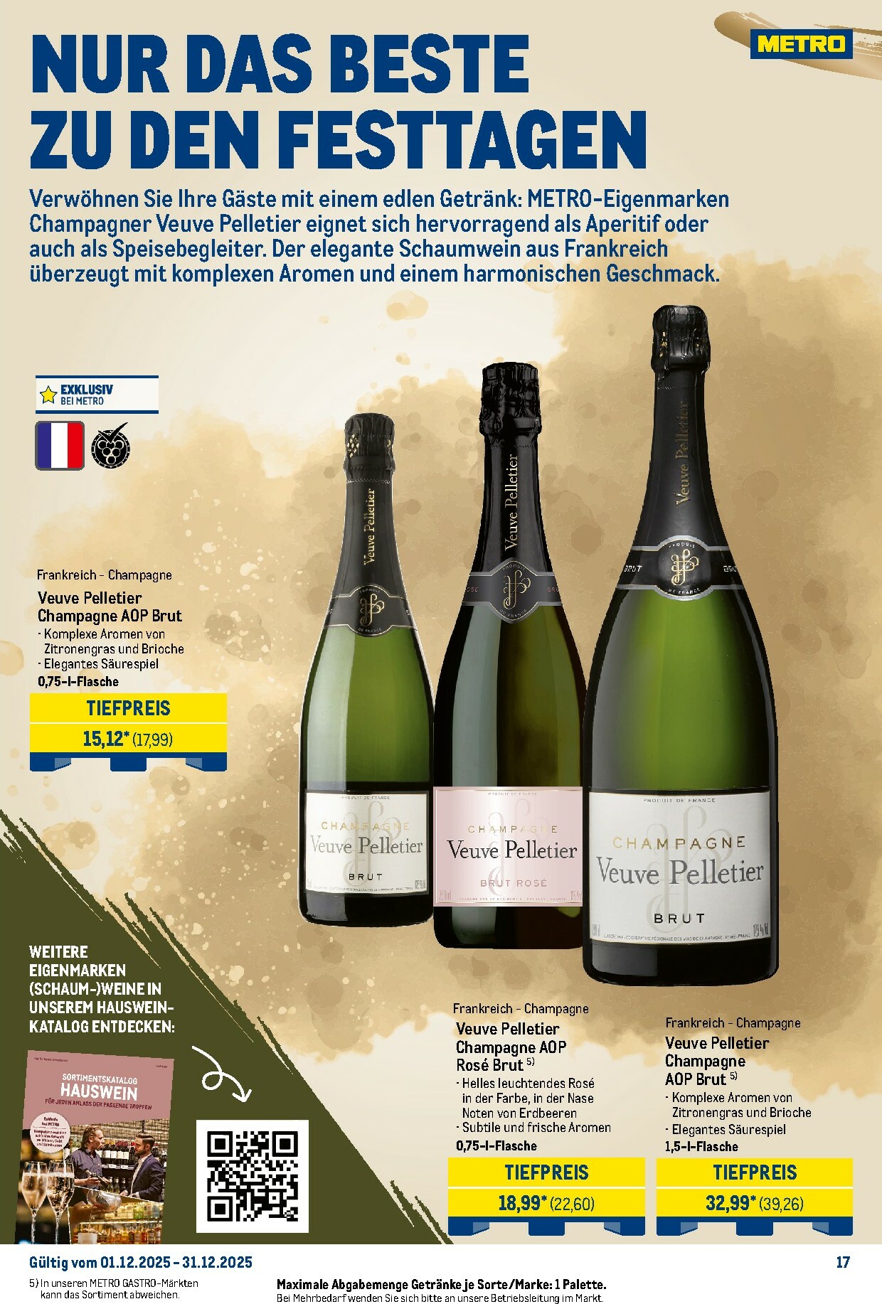 metro - Metro - Monats-Menü-Prospekt gültig vom 01.12. bis 31.12. - page: 17