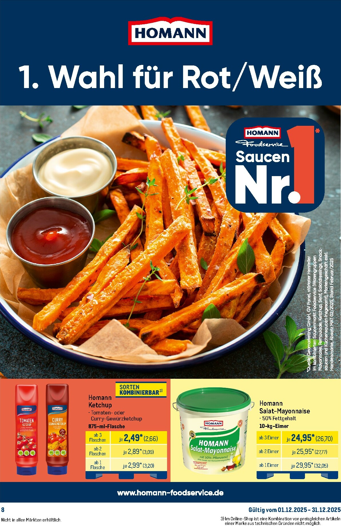 metro - Metro - Monats-Menü-Prospekt gültig vom 01.12. bis 31.12. - page: 8