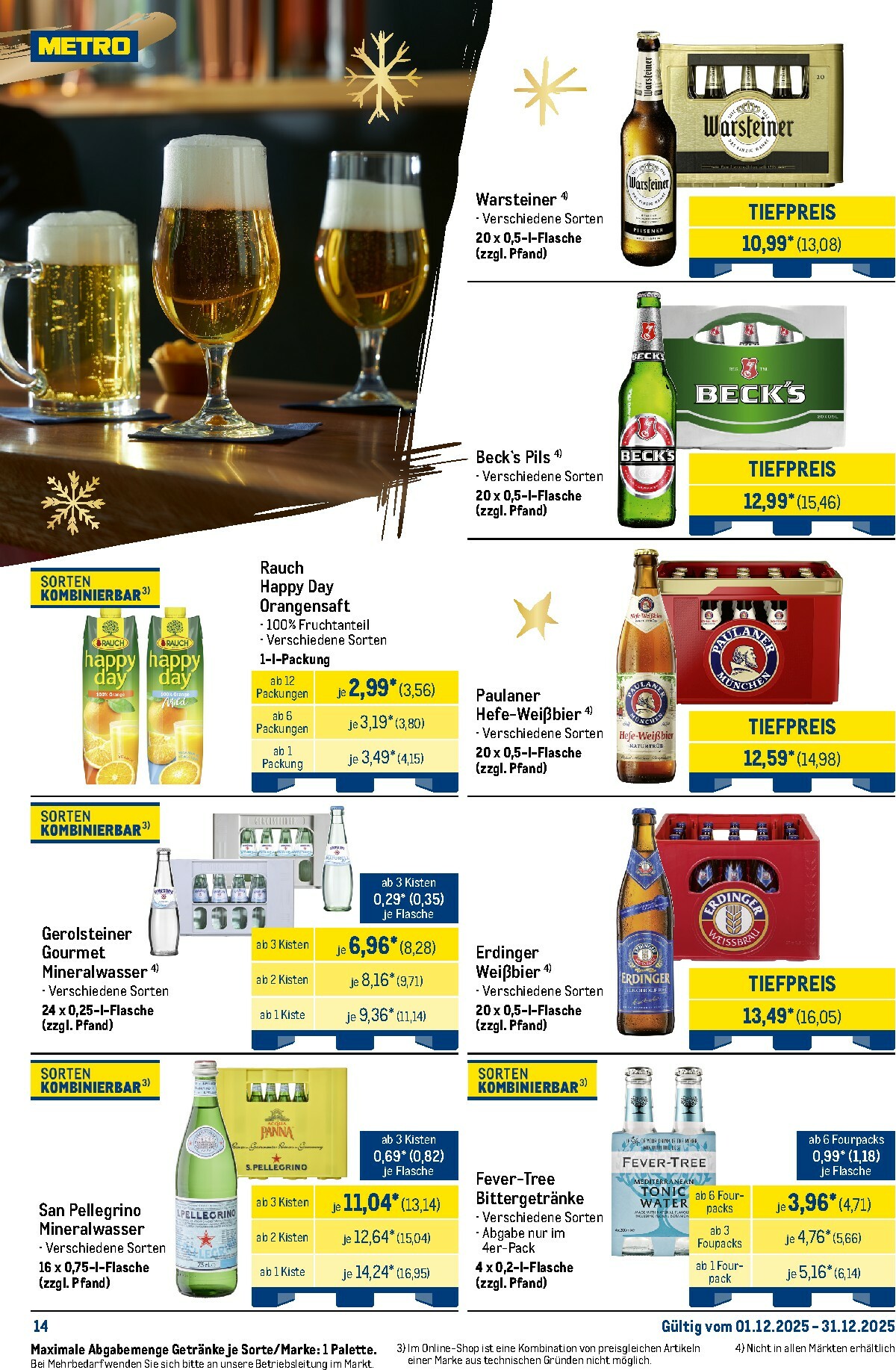 metro - Metro - Monats-Menü-Prospekt gültig vom 01.12. bis 31.12. - page: 14