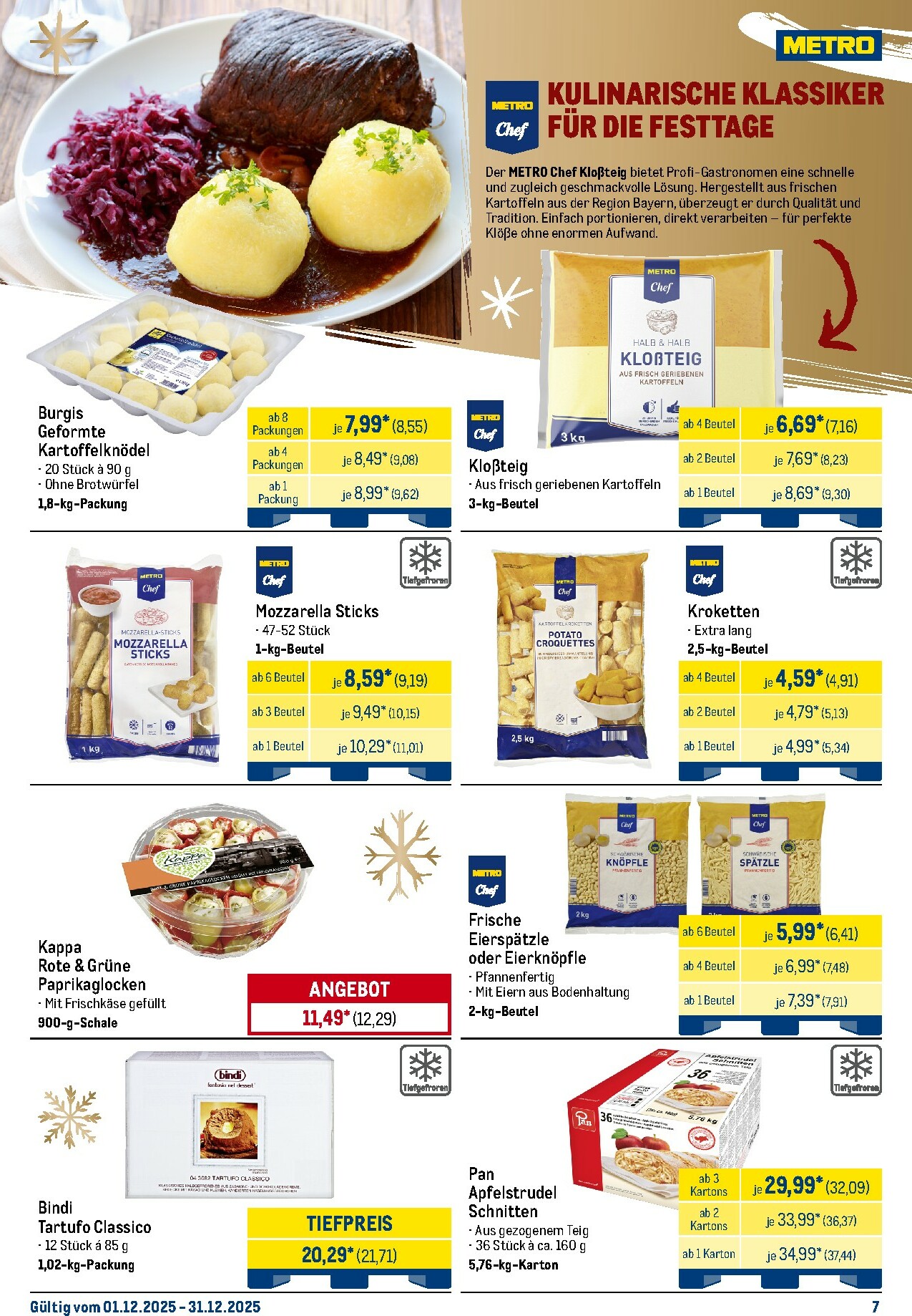 metro - Metro - Monats-Menü-Prospekt gültig vom 01.12. bis 31.12. - page: 7