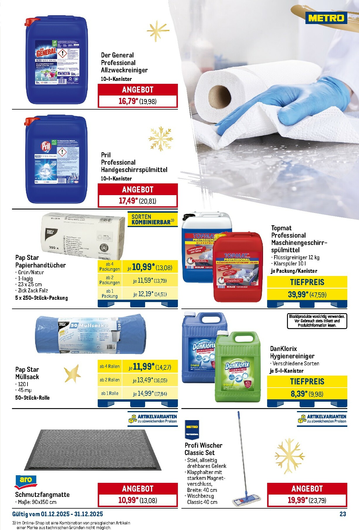 metro - Metro - Monats-Menü-Prospekt gültig vom 01.12. bis 31.12. - page: 23