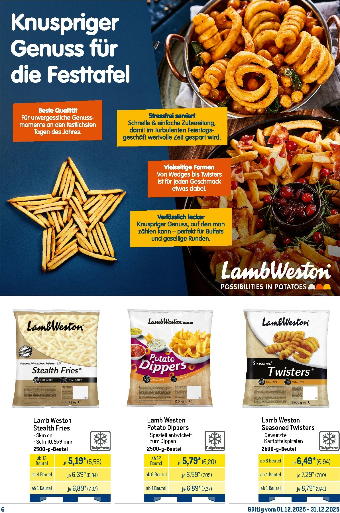 metro - Metro - Monats-Menü-Prospekt gültig vom 01.12. bis 31.12. - page: 6