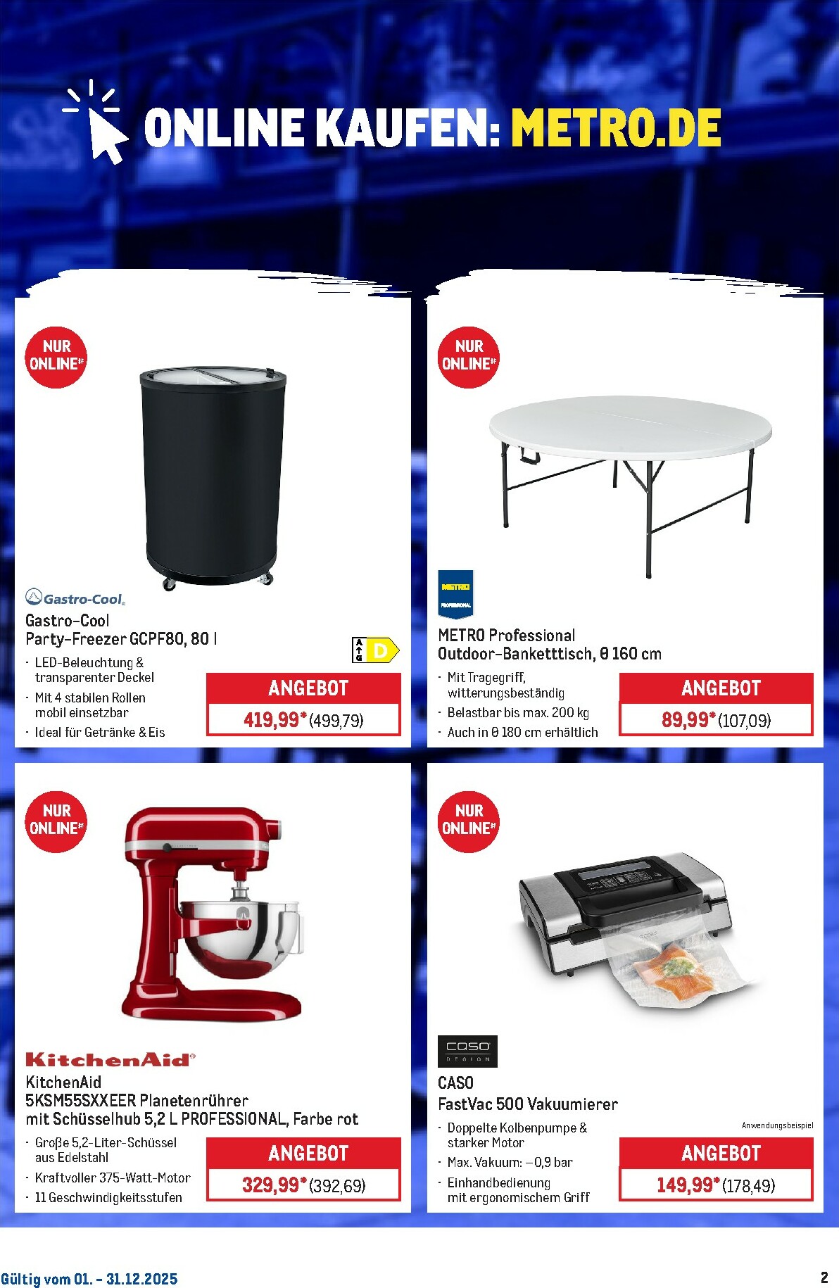 metro - Metro - Monats-Menü-Prospekt gültig vom 01.12. bis 31.12. - page: 27