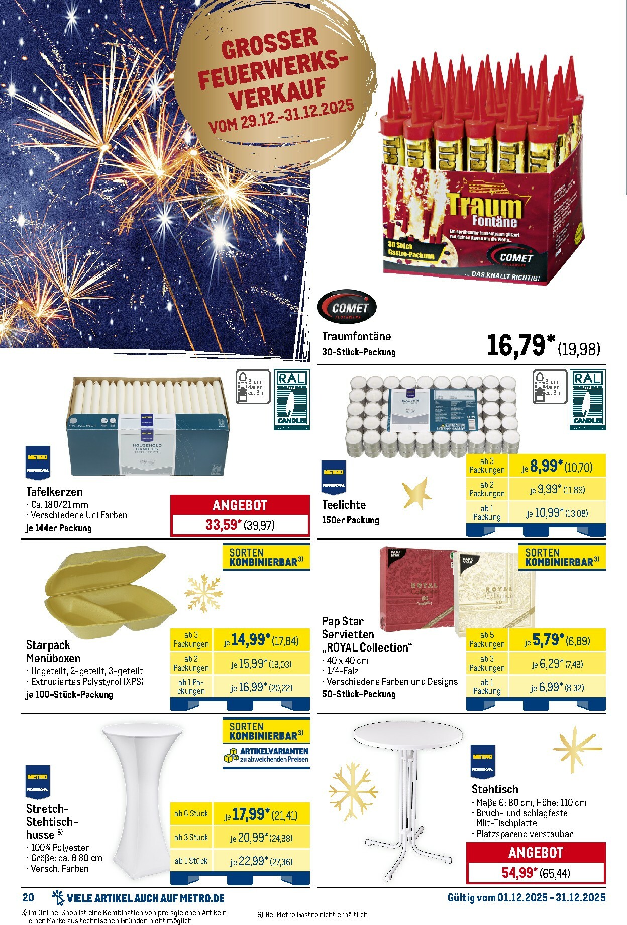 metro - Metro - Monats-Menü-Prospekt gültig vom 01.12. bis 31.12. - page: 20