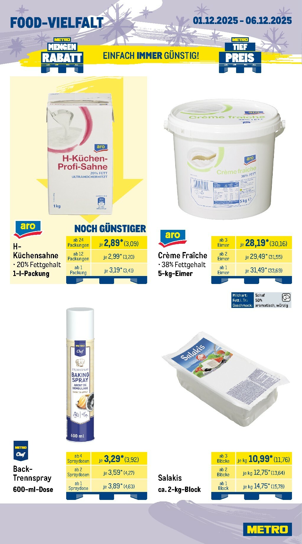 metro - Metro - Wochen-Angebote Gastro-Prospekt gültig vom 01.12. bis 06.12. - page: 10