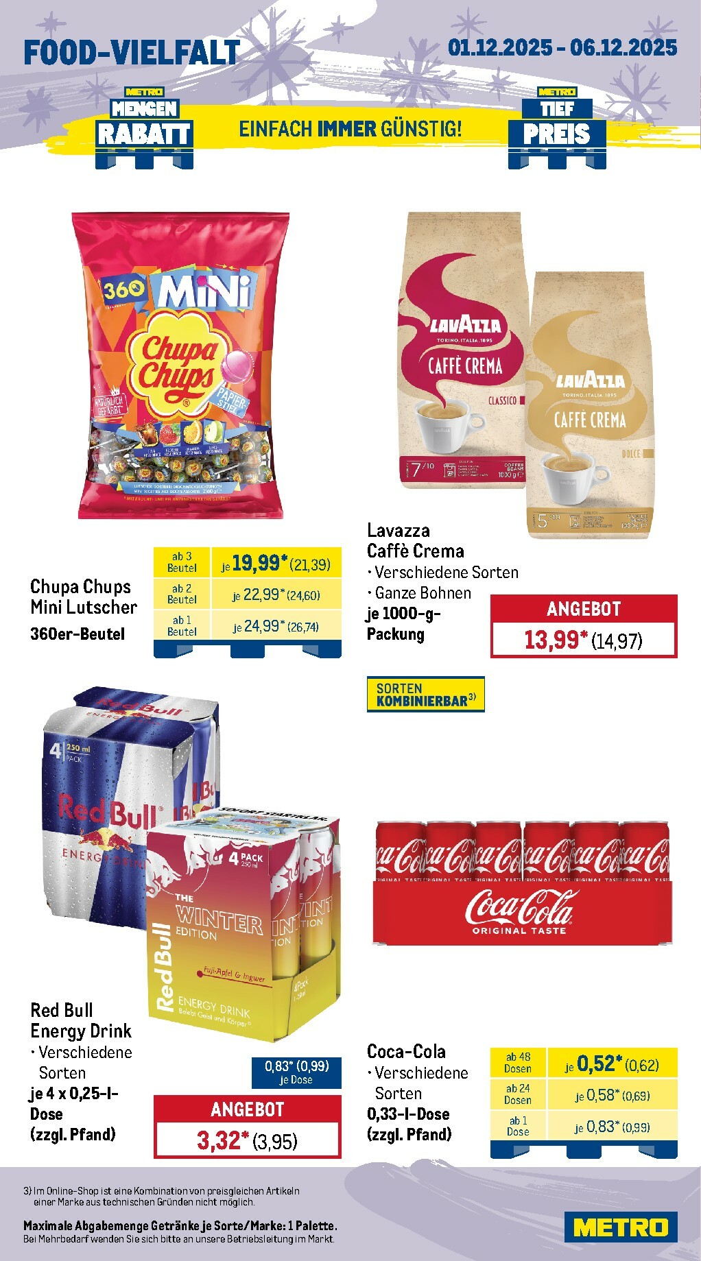 metro - Metro - Wochen-Angebote Gastro-Prospekt gültig vom 01.12. bis 06.12. - page: 14