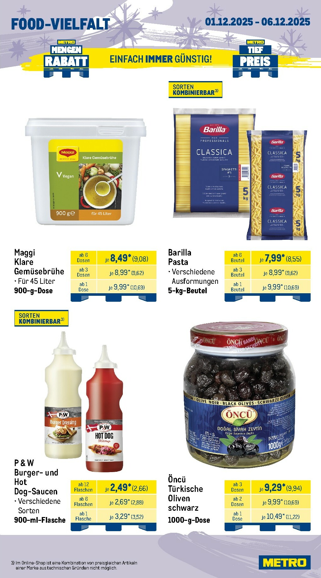 metro - Metro - Wochen-Angebote Gastro-Prospekt gültig vom 01.12. bis 06.12. - page: 13
