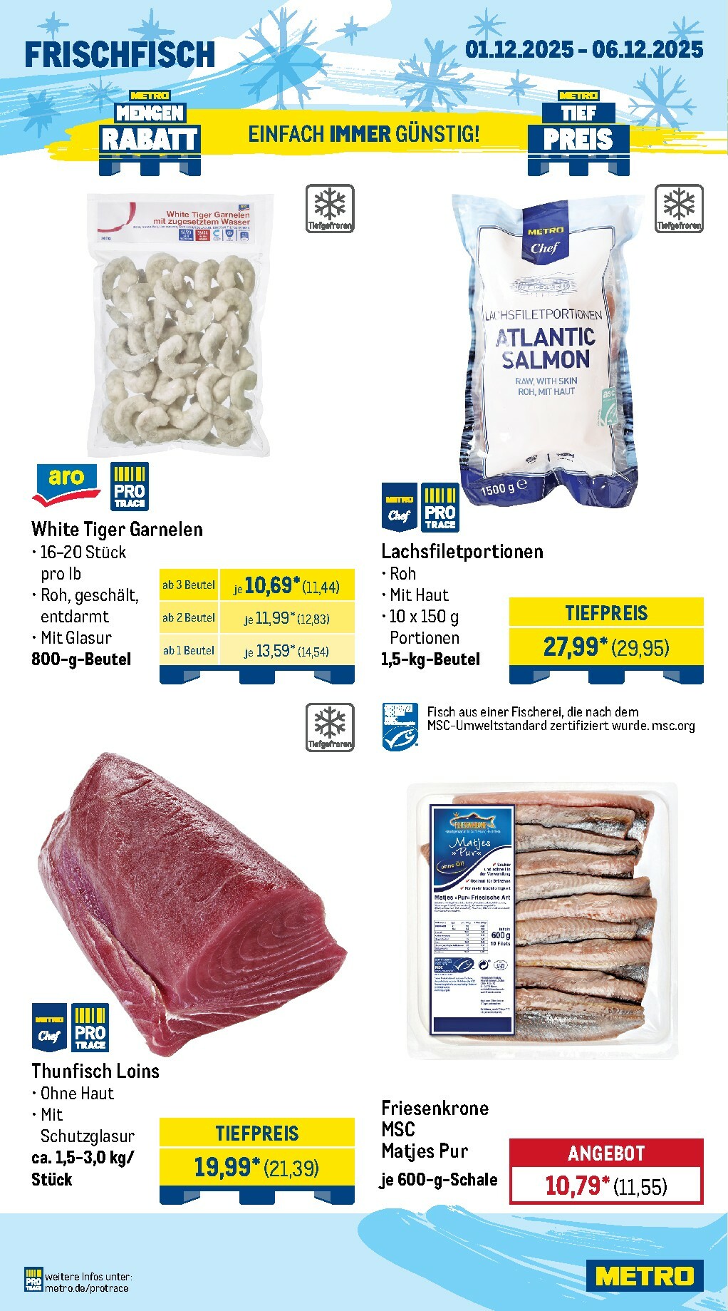 metro - Metro - Wochen-Angebote Gastro-Prospekt gültig vom 01.12. bis 06.12. - page: 6