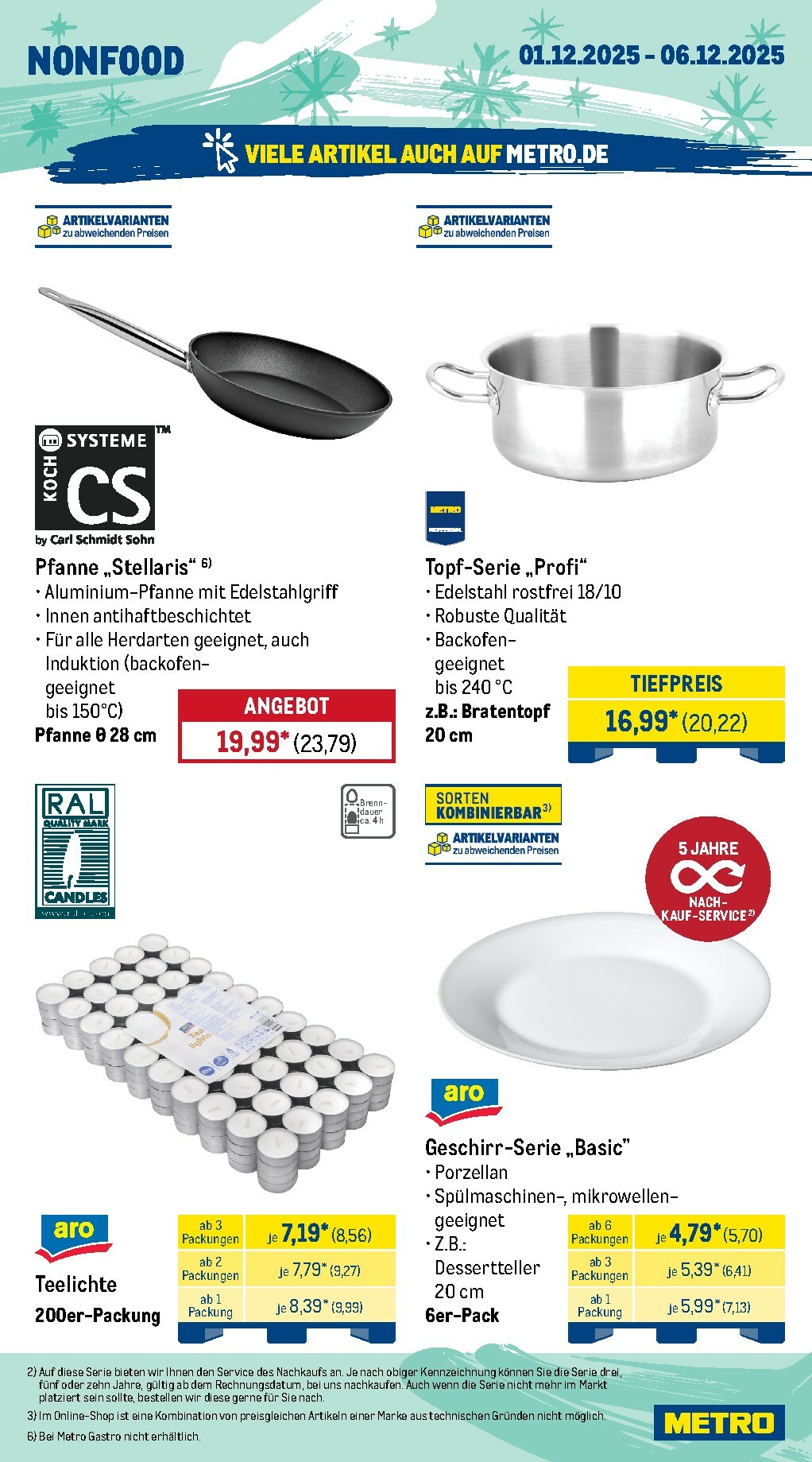 metro - Metro - Wochen-Angebote Gastro-Prospekt gültig vom 01.12. bis 06.12. - page: 18